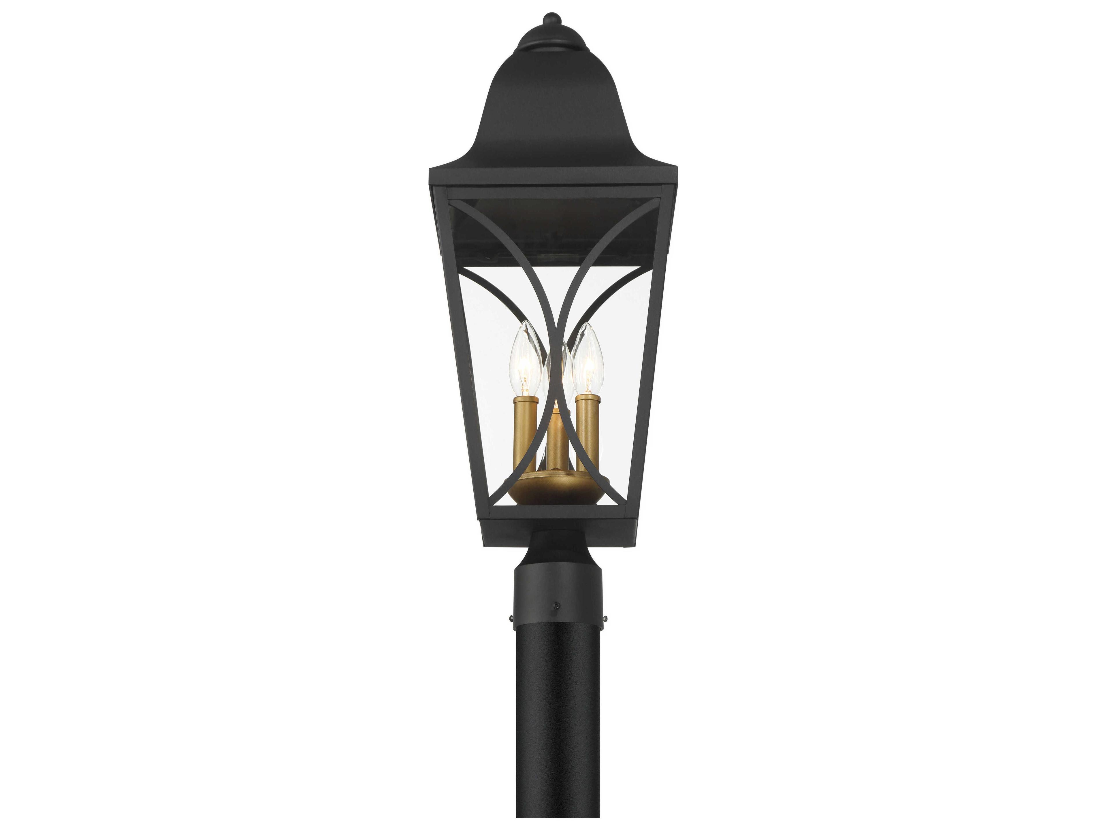 Minka Lavery Cardigan 3-Light Outdoor Post Light