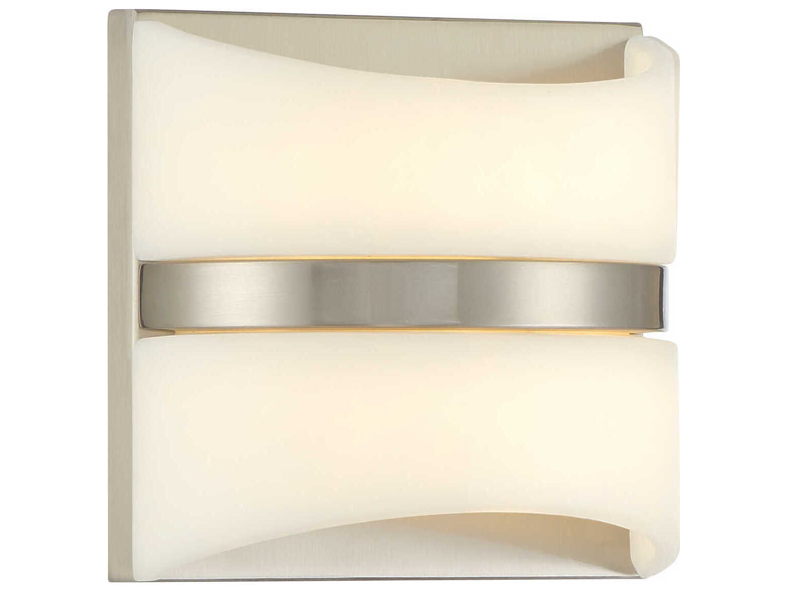 Minka Lavery Velaux 1-Light Brushed Nickel Wall Sconce