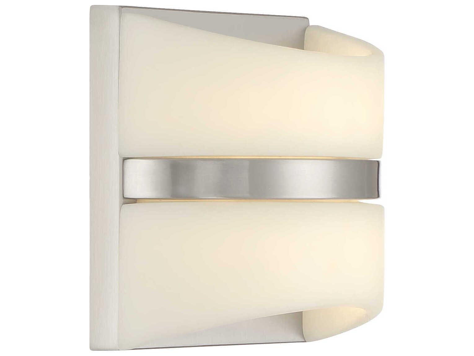 Minka Lavery Velaux 1-Light Brushed Nickel Wall Sconce