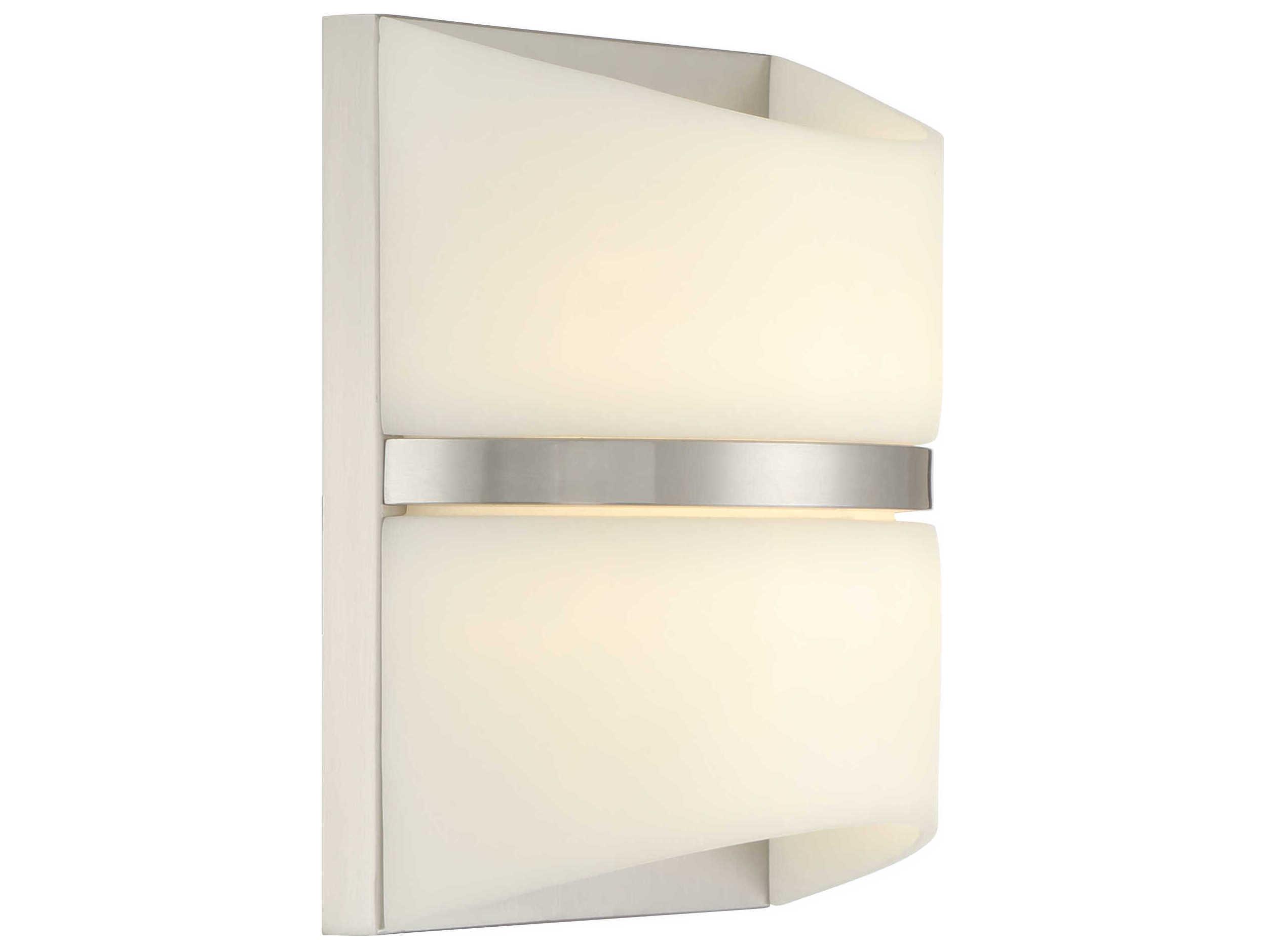 Minka Lavery Velaux 1-Light Brushed Nickel Wall Sconce