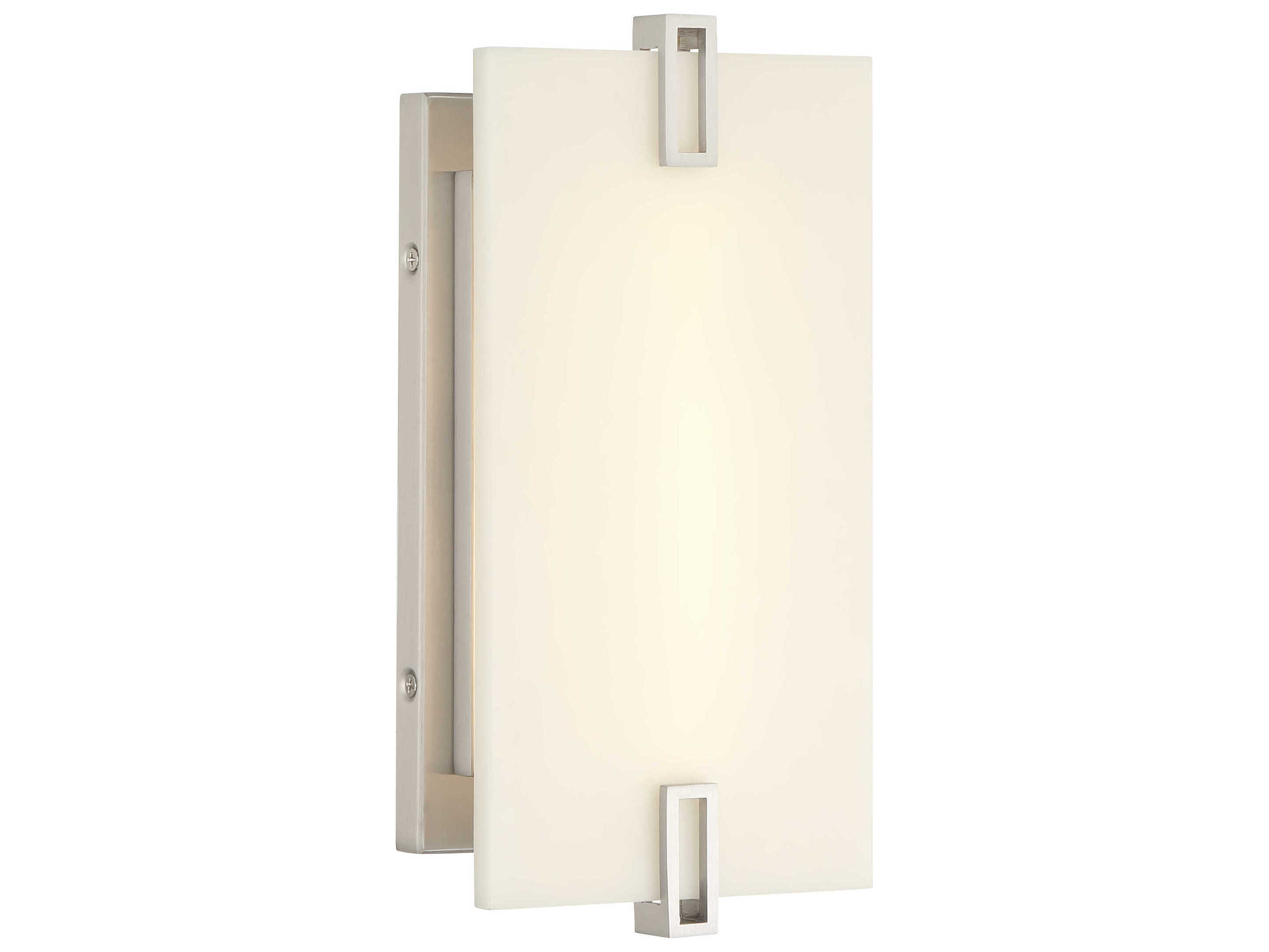 Minka Lavery Alzen 1-Light Brushed Nickel Wall Sconce