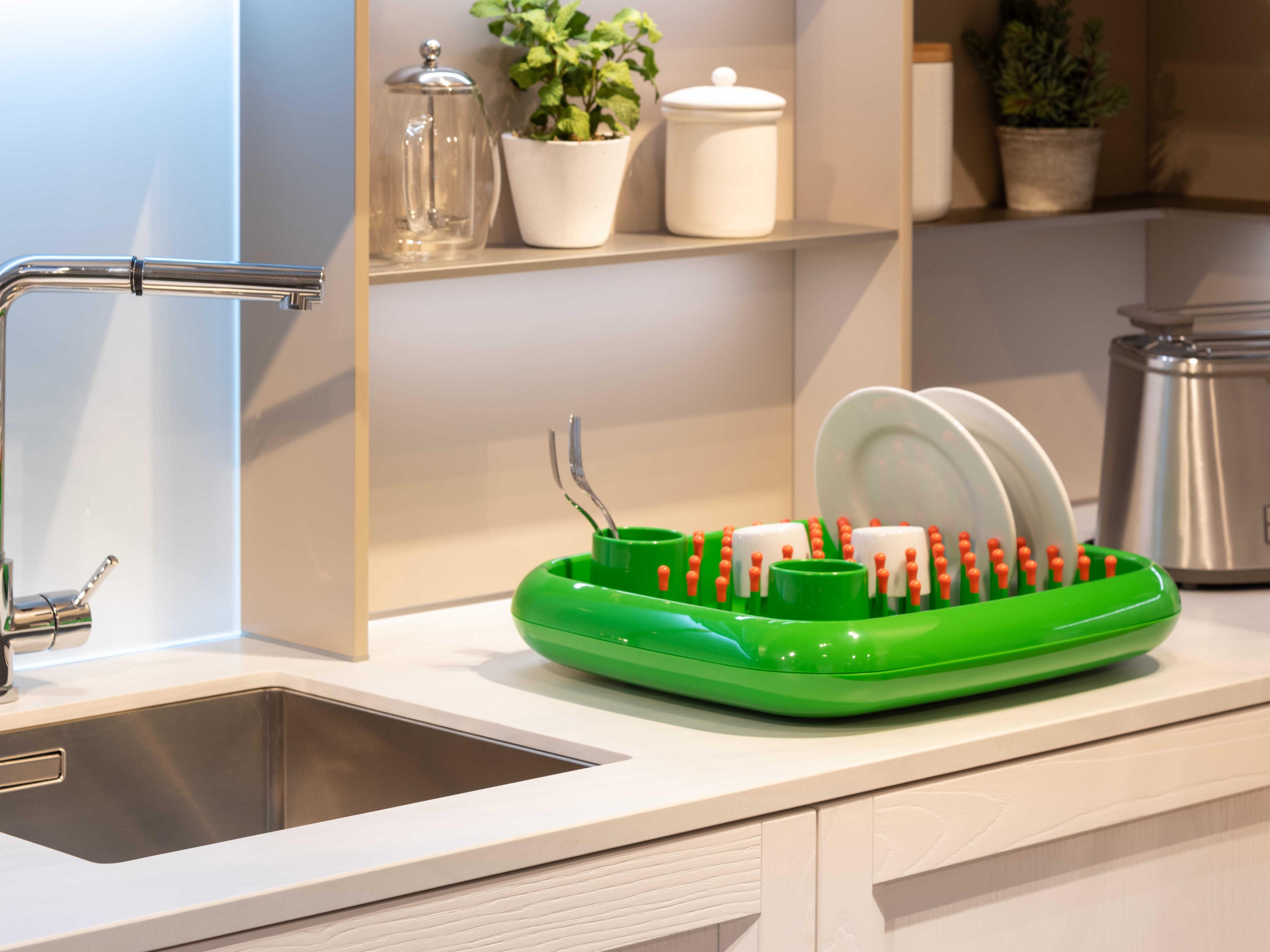 Magis Dish Doctor Green Dish-Rack