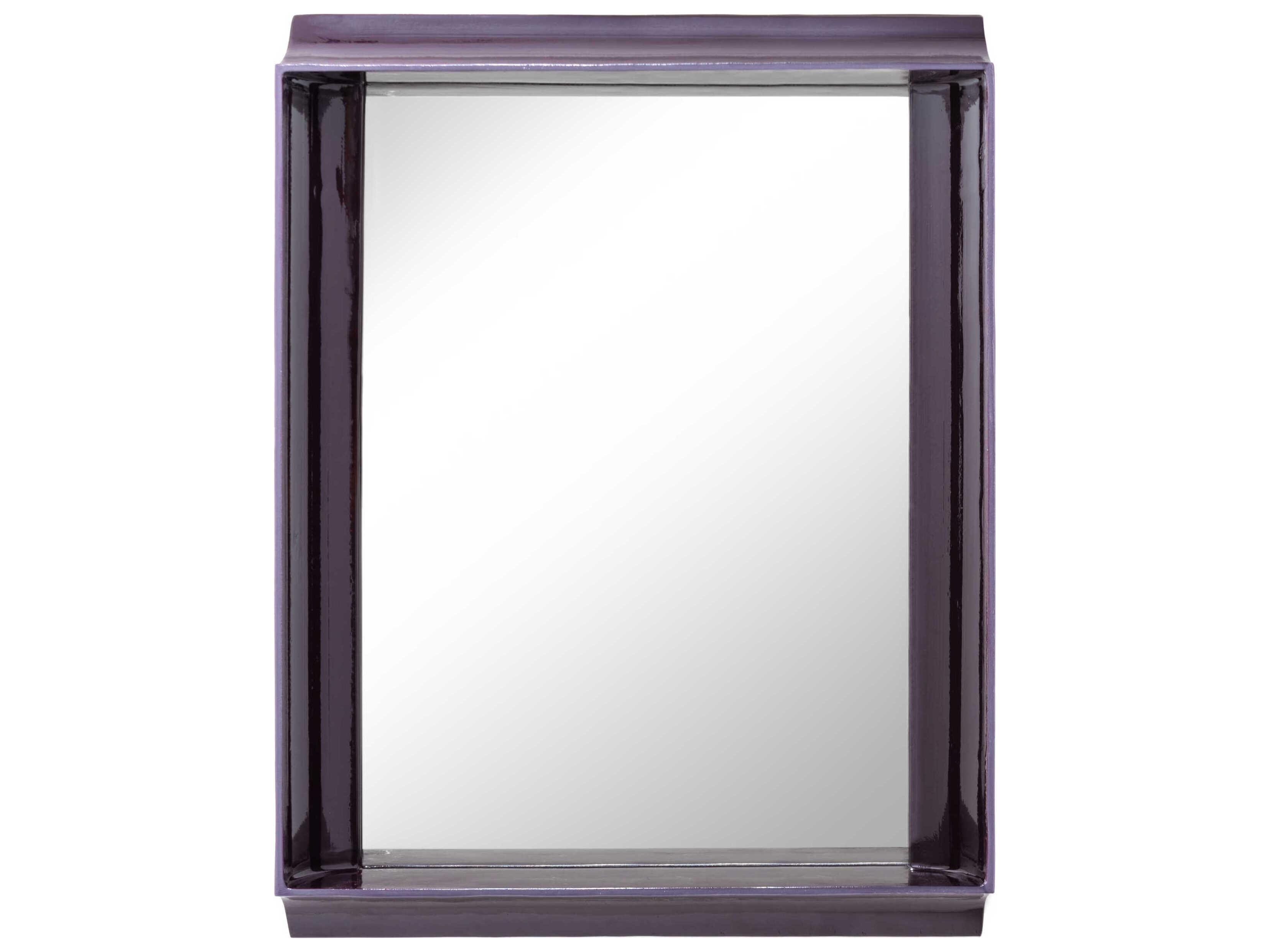 Magis Coves Rectangular Wall Mirror with Shelf