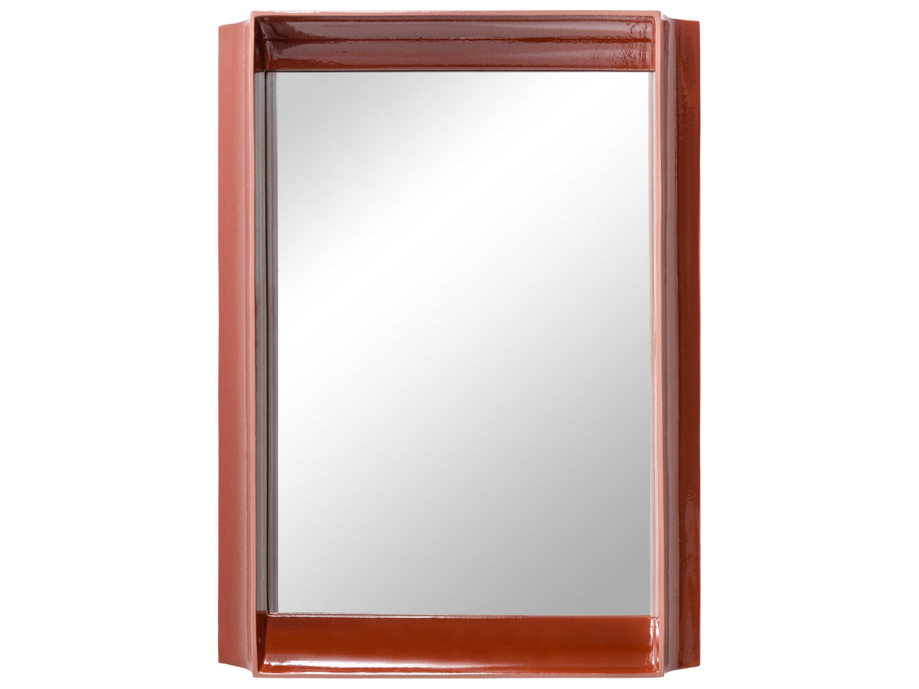 Magis Coves Rectangular Wall Mirror with Shelf