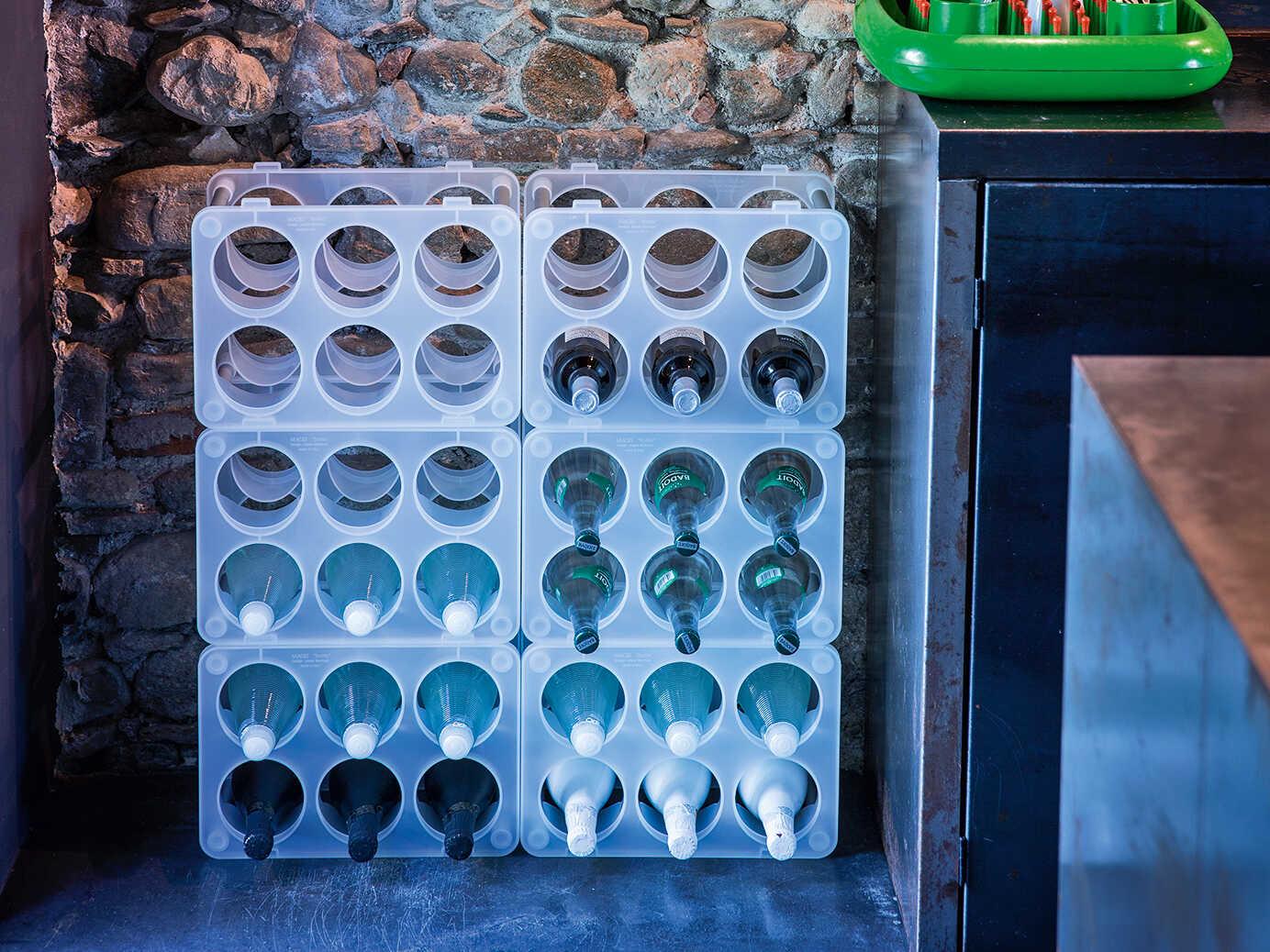 Magis Bottle Transparent Bottle Rack