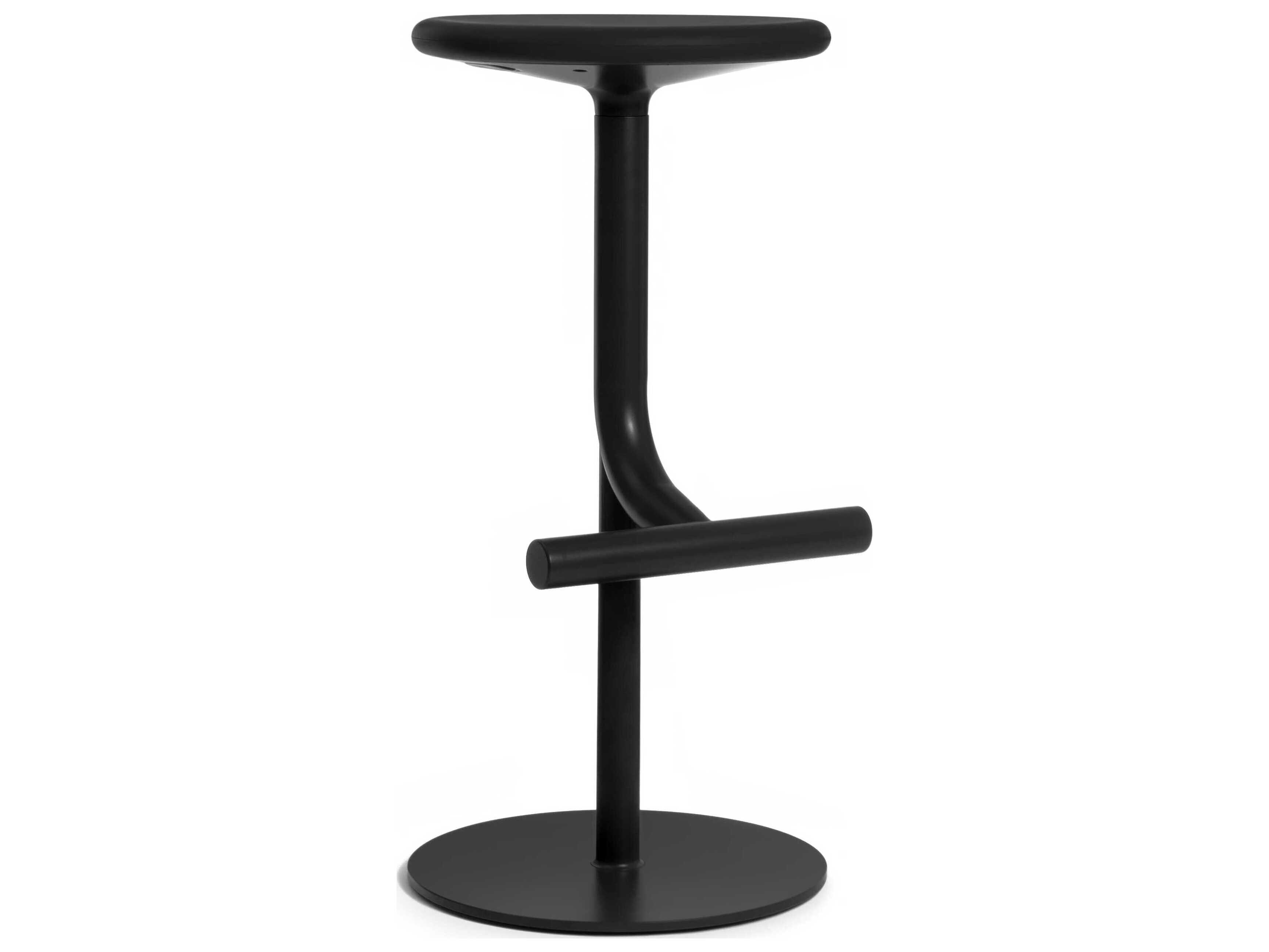Magis Tibu Black Adjustable Bar Stool