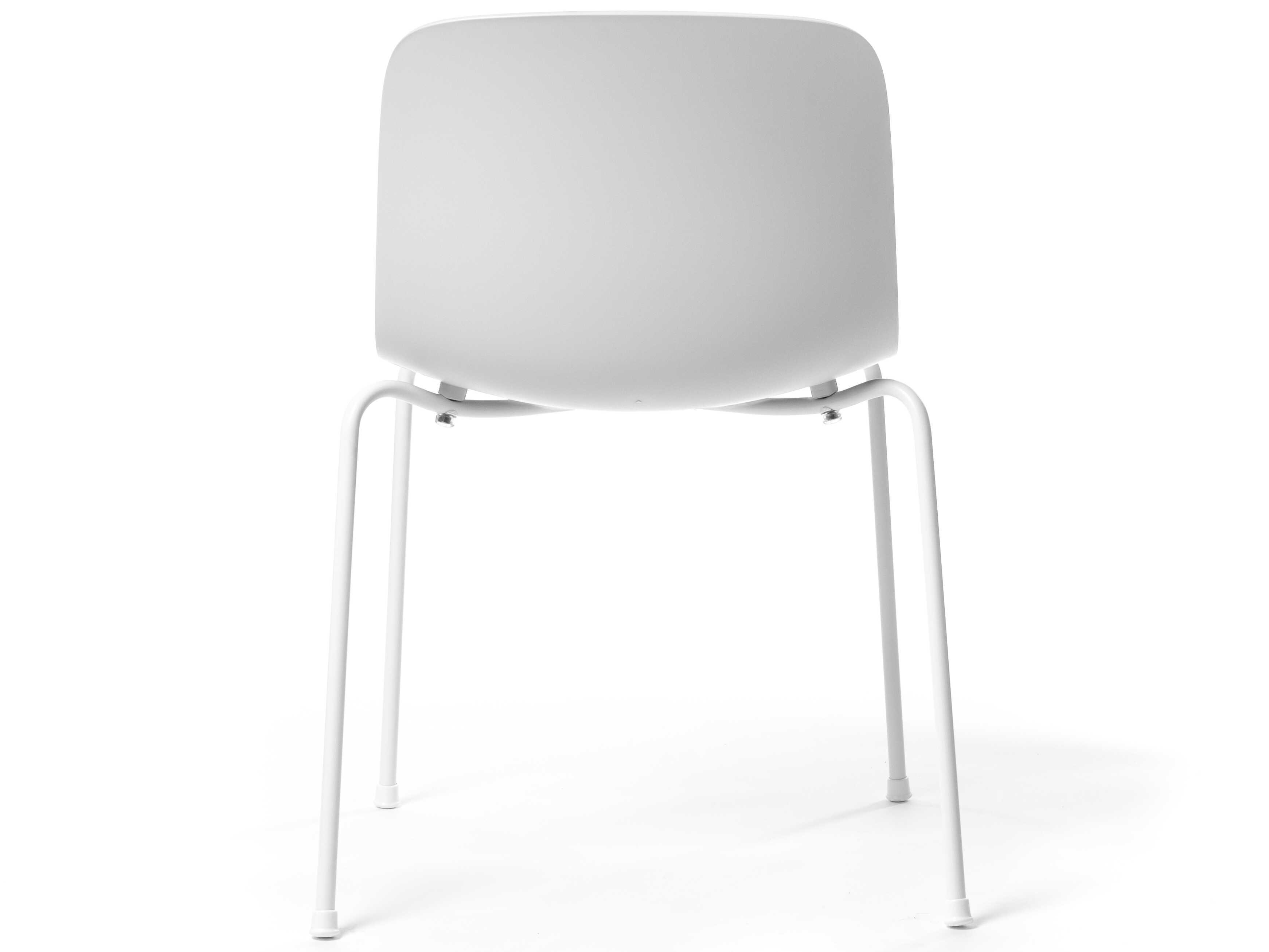 Magis Troy White Armless Dining Chair
