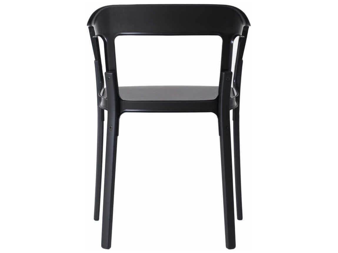 Magis Steelwood Beech Wood Arm Dining Chair