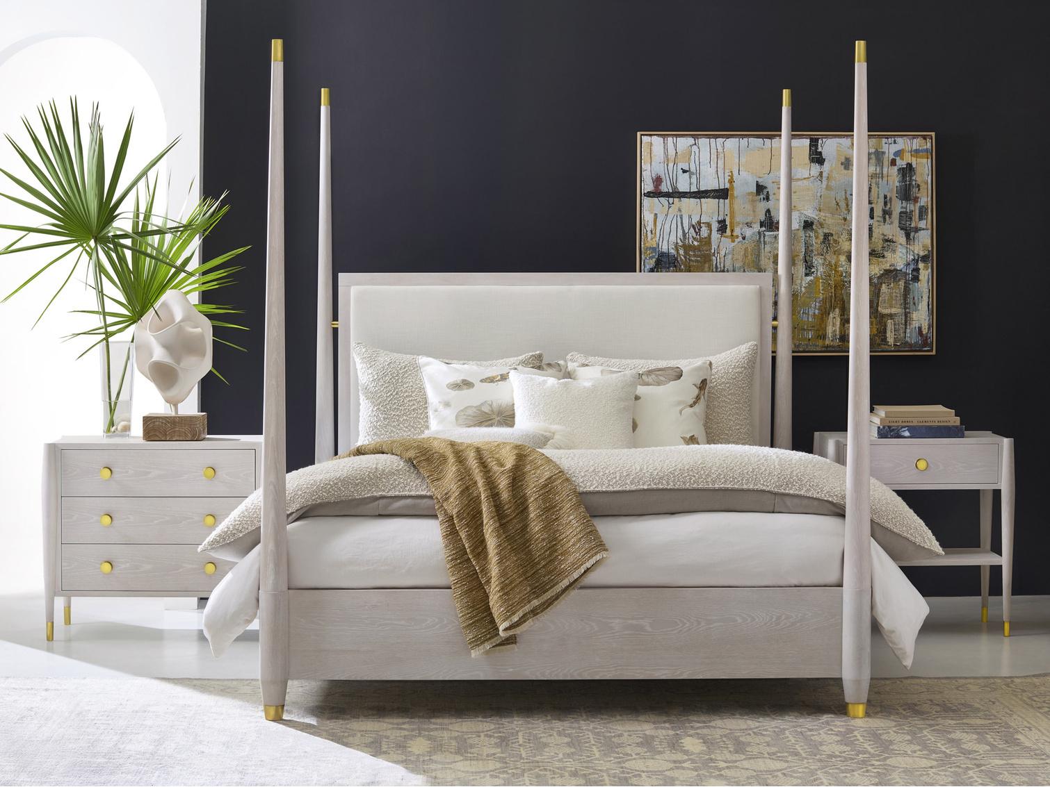 Modern History Home Concourde White Bedroom Set