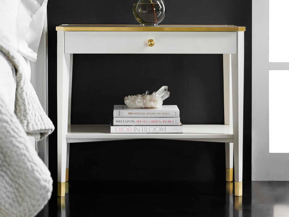 Modern History Home Niles 1-Drawer Nightstand