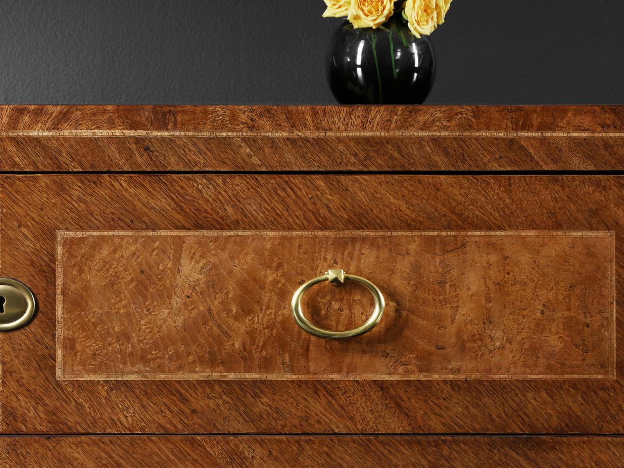 Modern History Home Savona Brown Burlwood Accent Chest