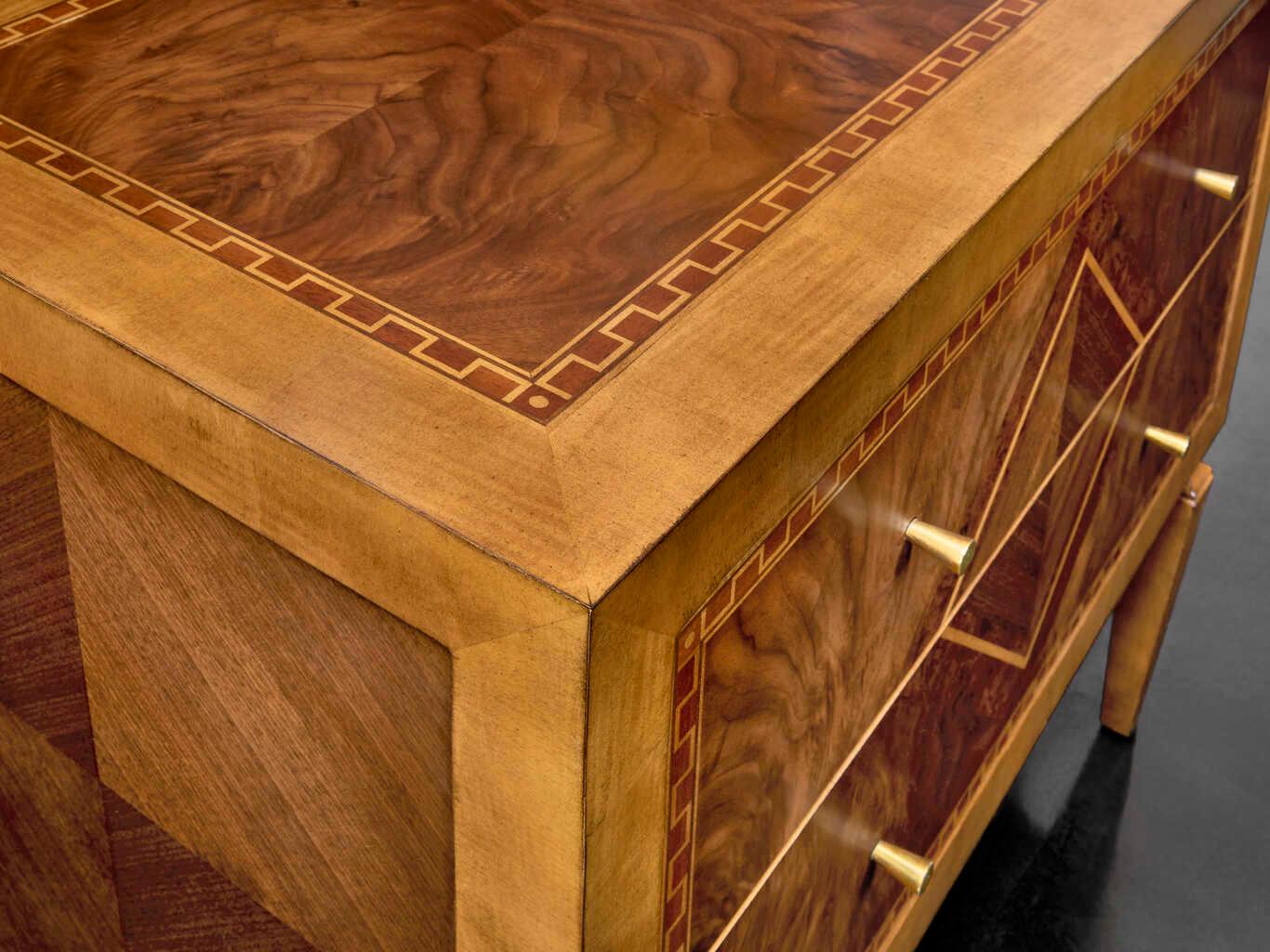 Modern History Home Ferrara Gold Accent Chest