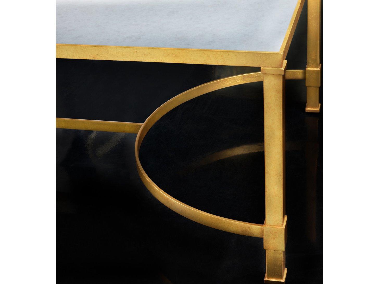 Modern History Home Cardona Rectangular Marble Console Table