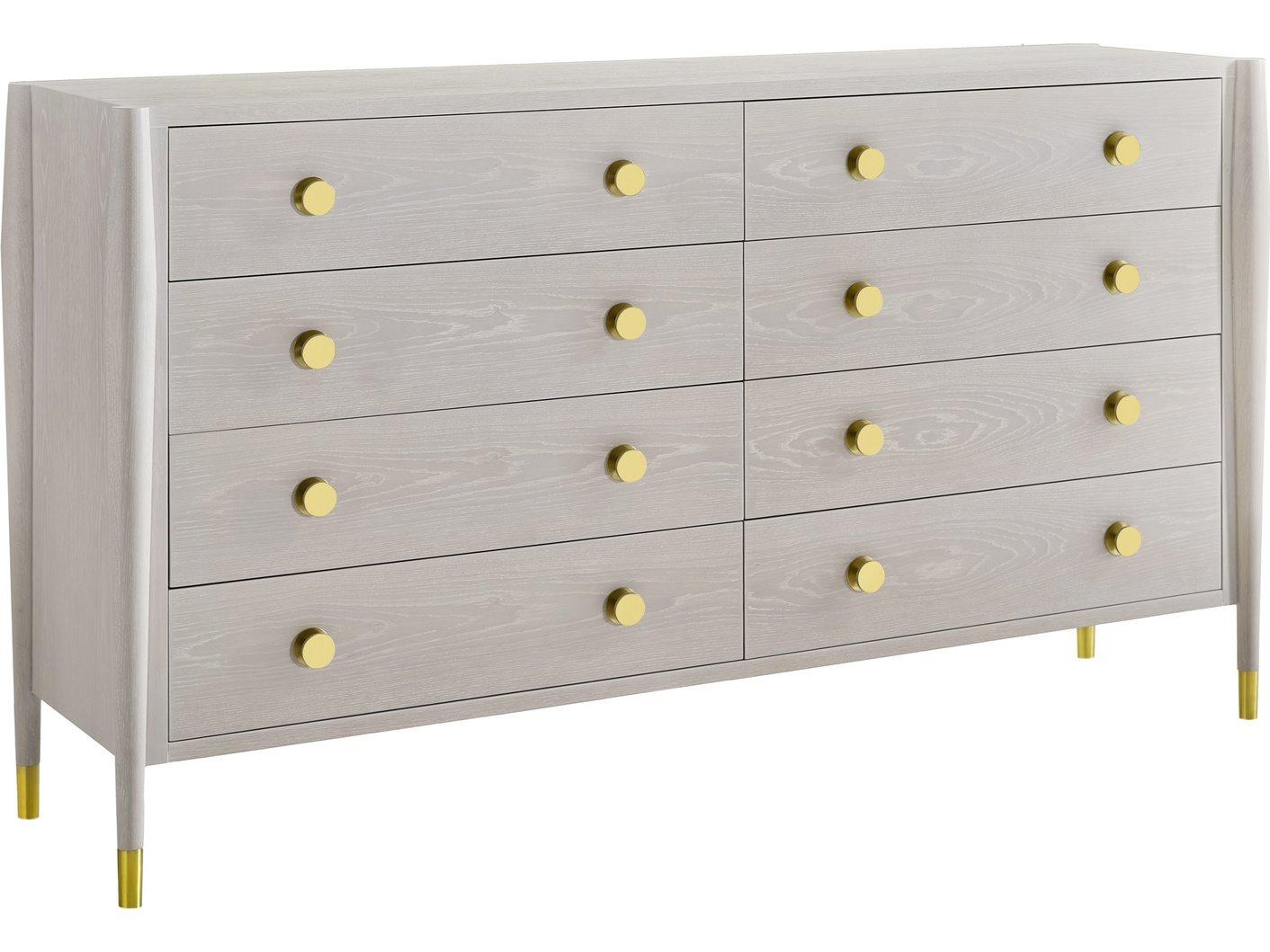 Modern History Home Concourde Gray Double Dresser