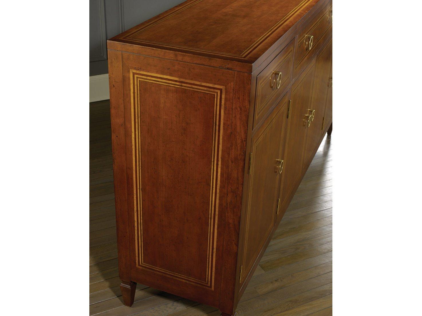 Modern History Home Milan 76" Fruitwood Sideboard