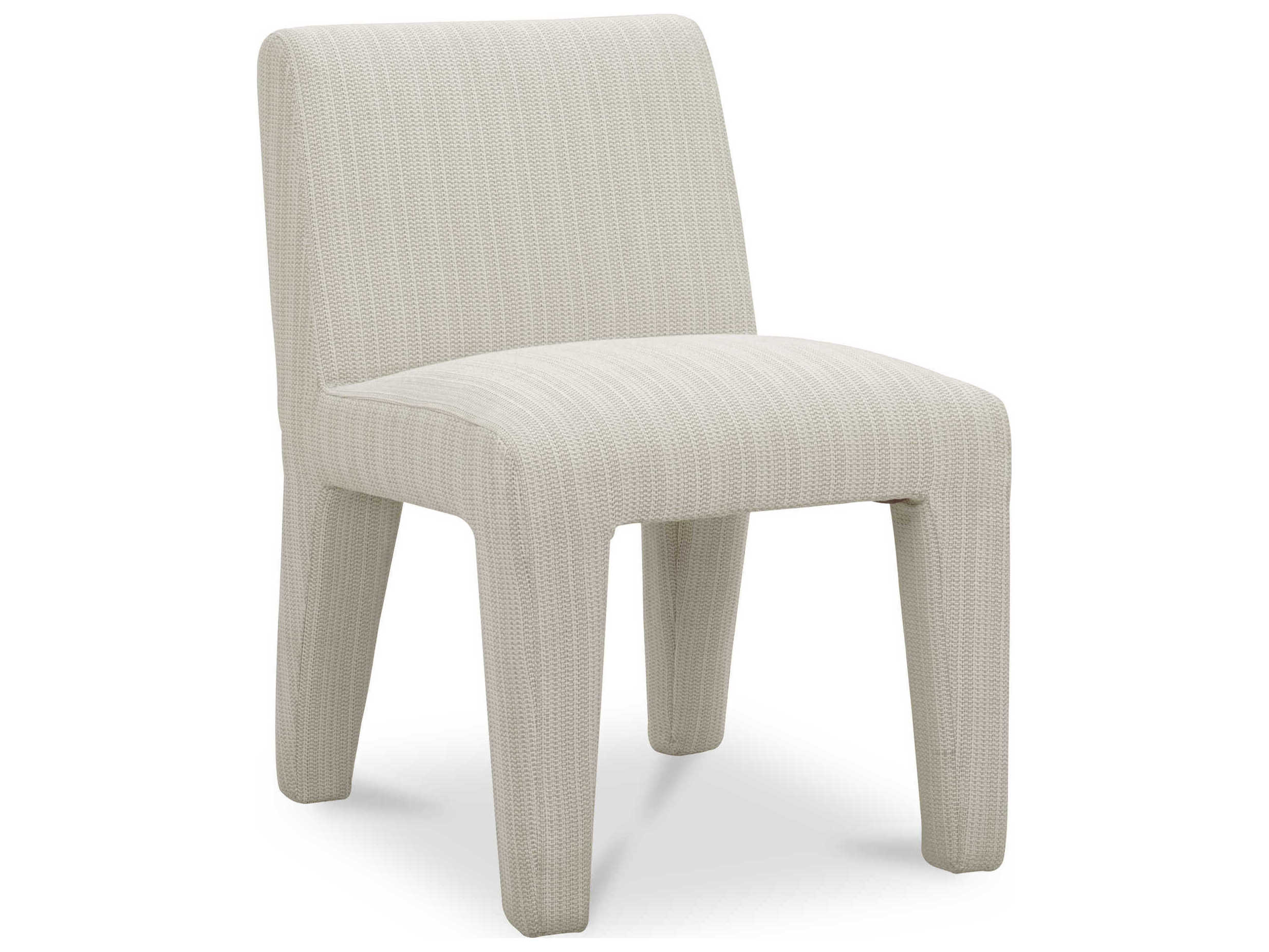 Moe's Home Outdoor Verona Cream Fabric Cushion Dining Chair