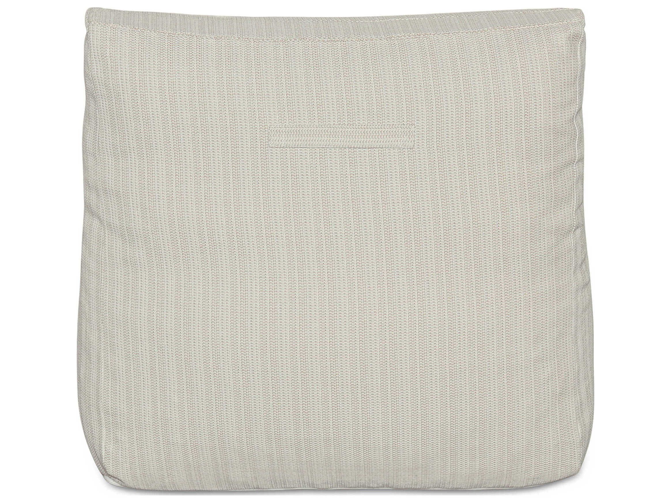 Moe's Home Outdoor Lirio Cream Fabric Cushion Chaise Lounge