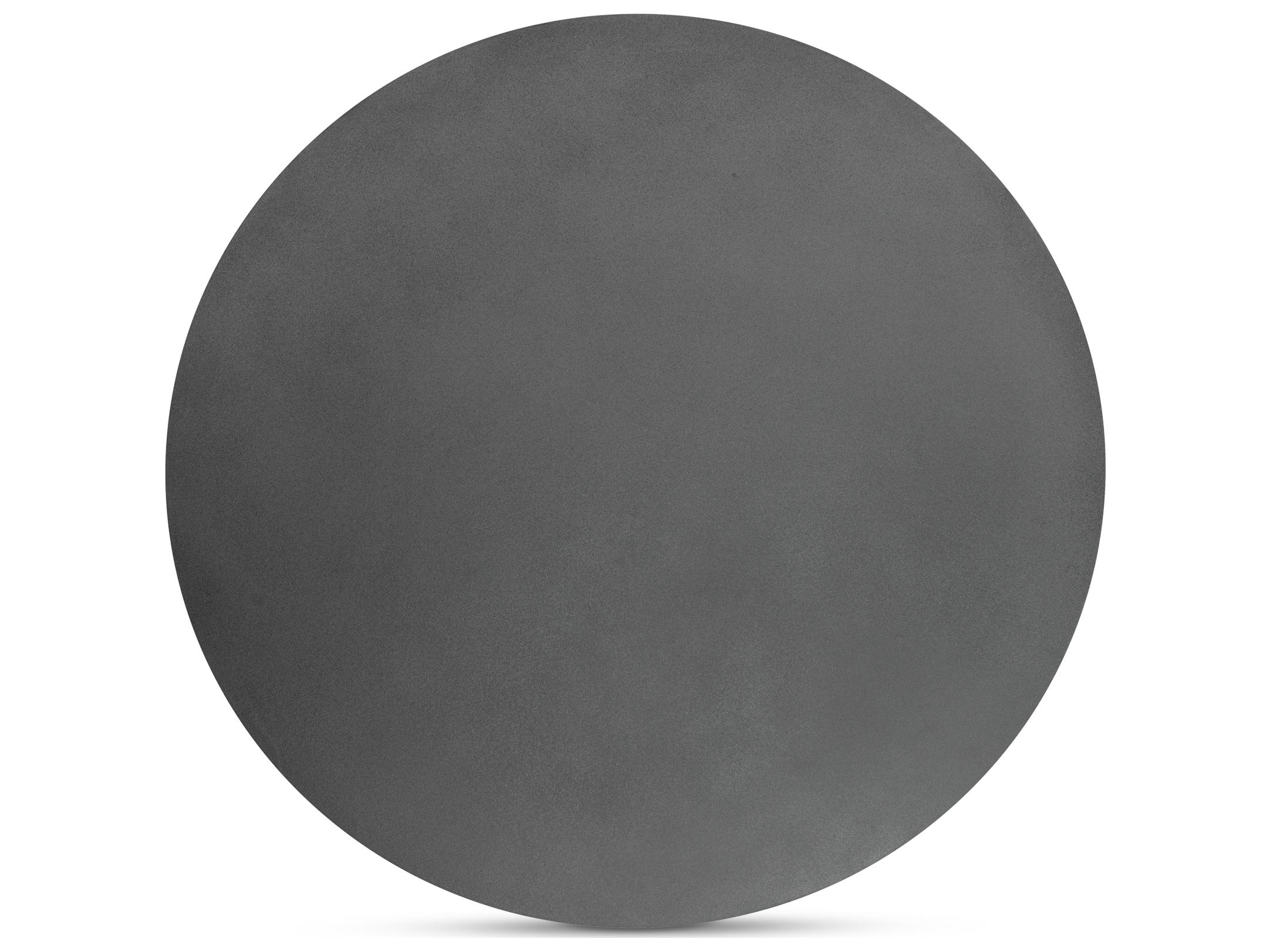 Moe's Home Outdoor Cassius Round Dining Table Dark Grey