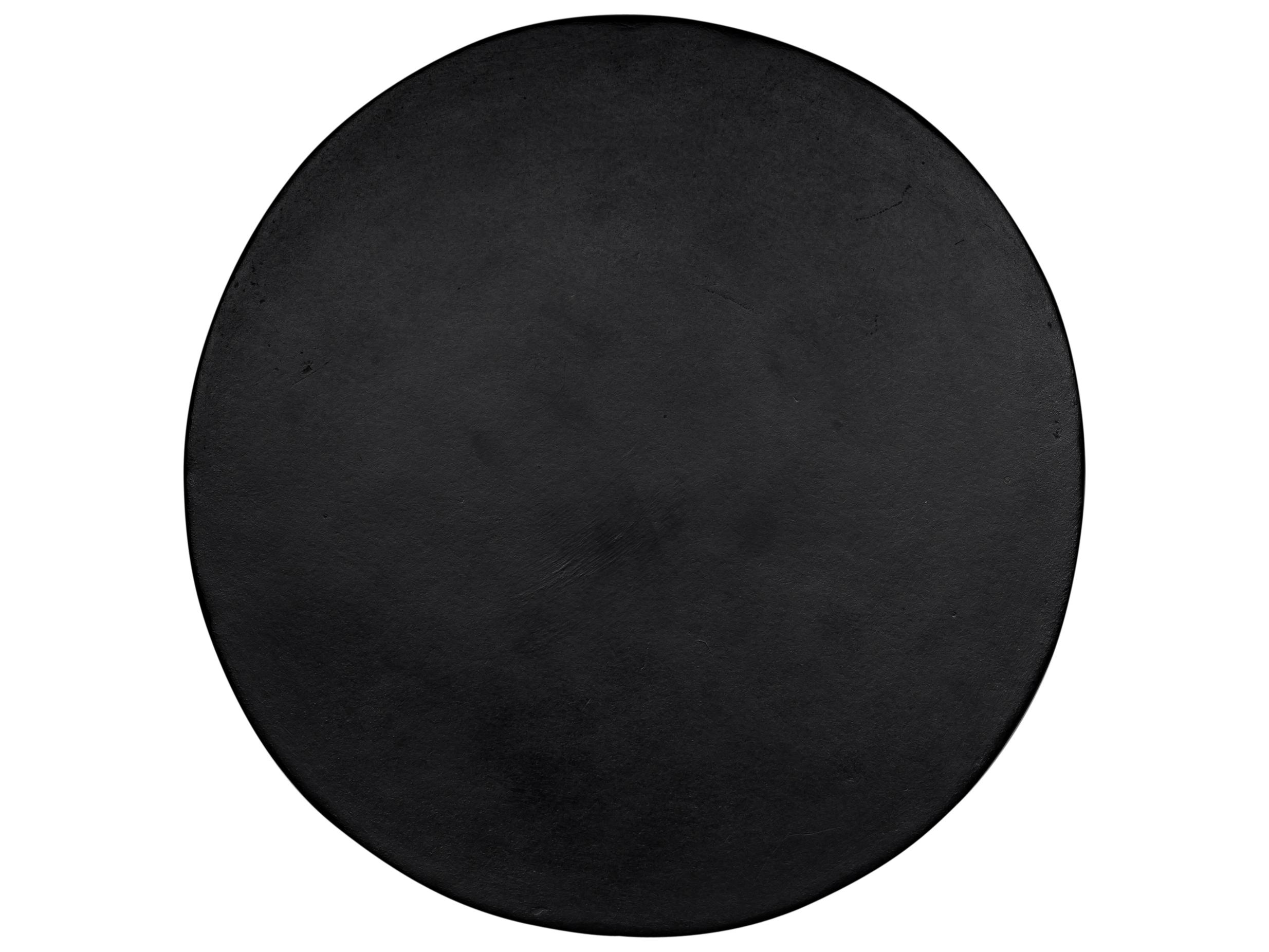 Moe's Home Outdoor Aylard Black Round Stool / End Table