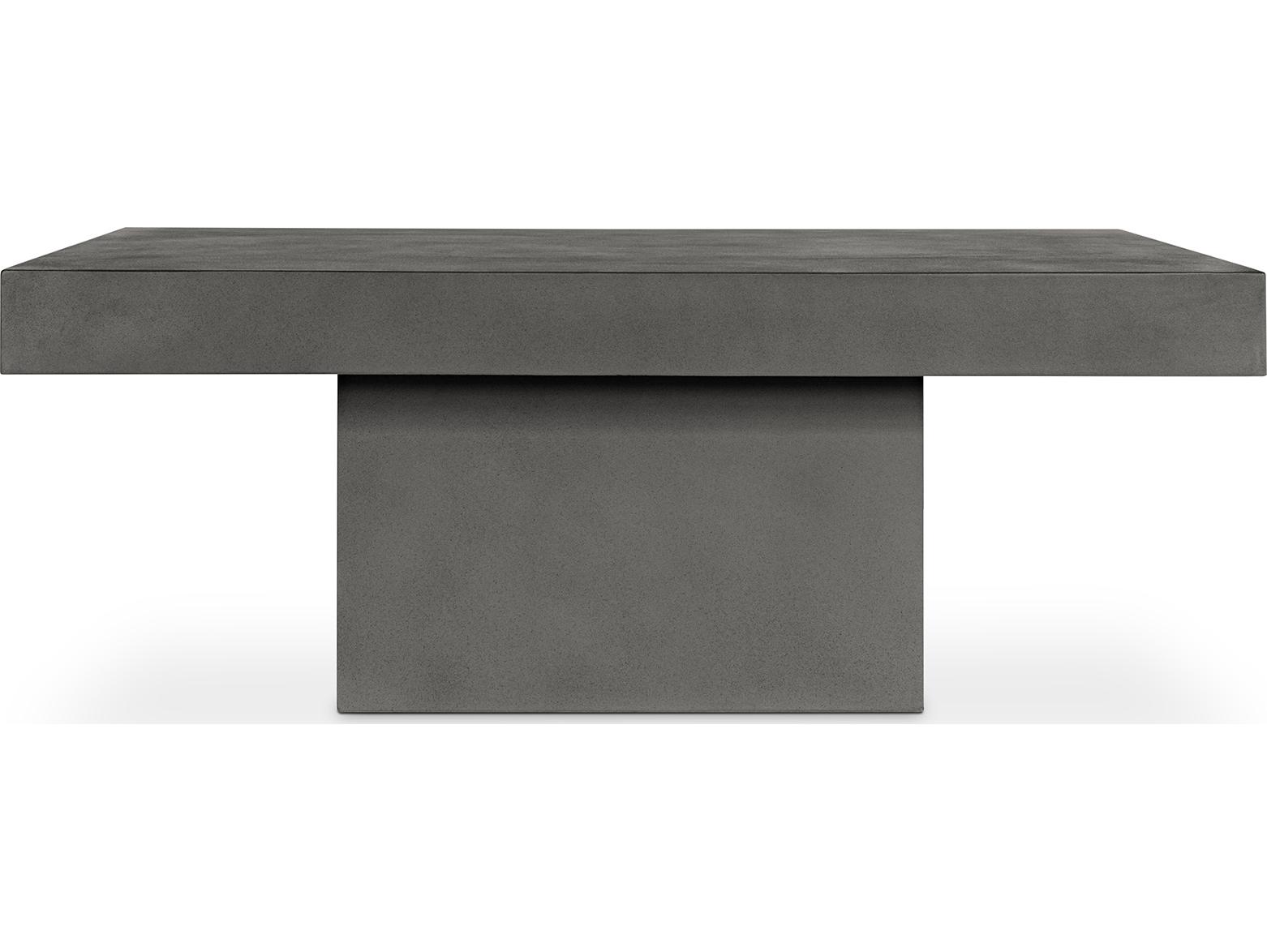 Moe's Home Outdoor Maxima Coffee Table Dark Grey