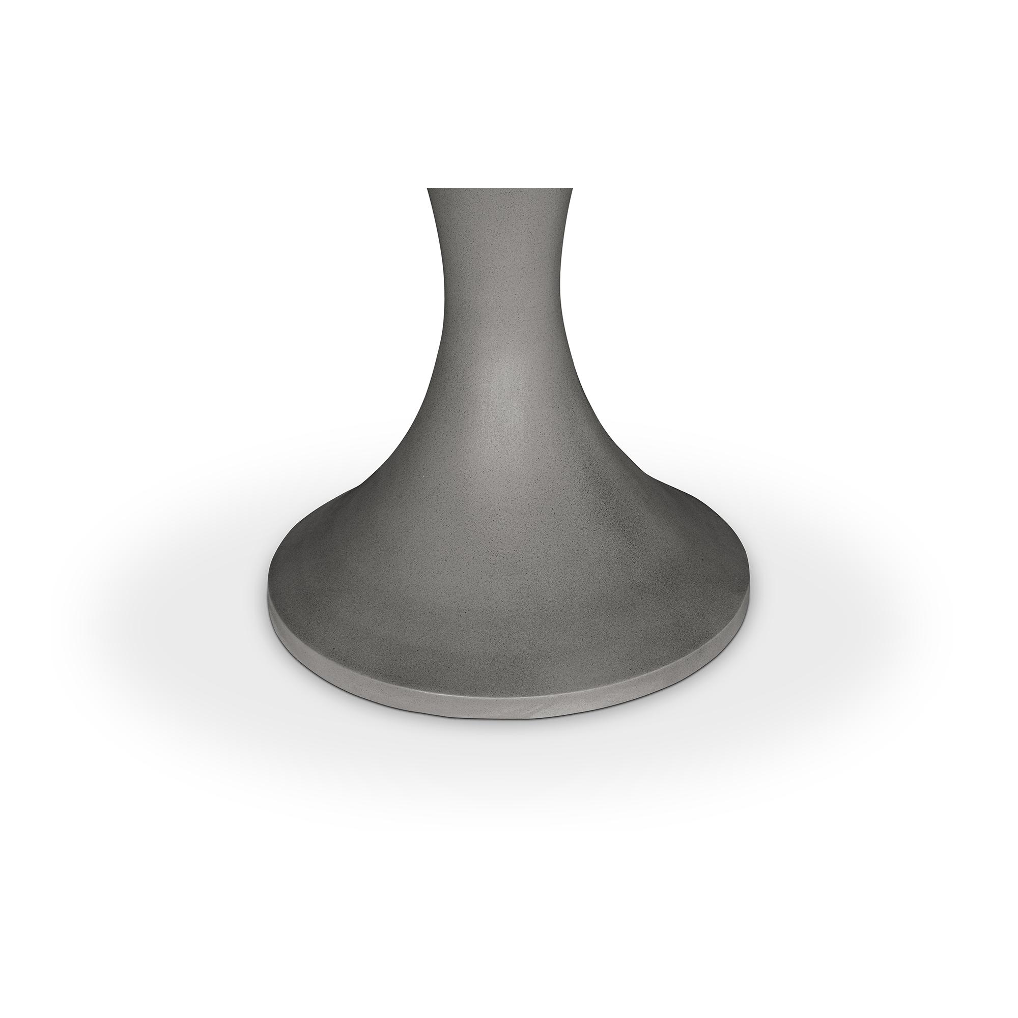 Moe's Home Outdoor Isadora Dining Table Dark Grey