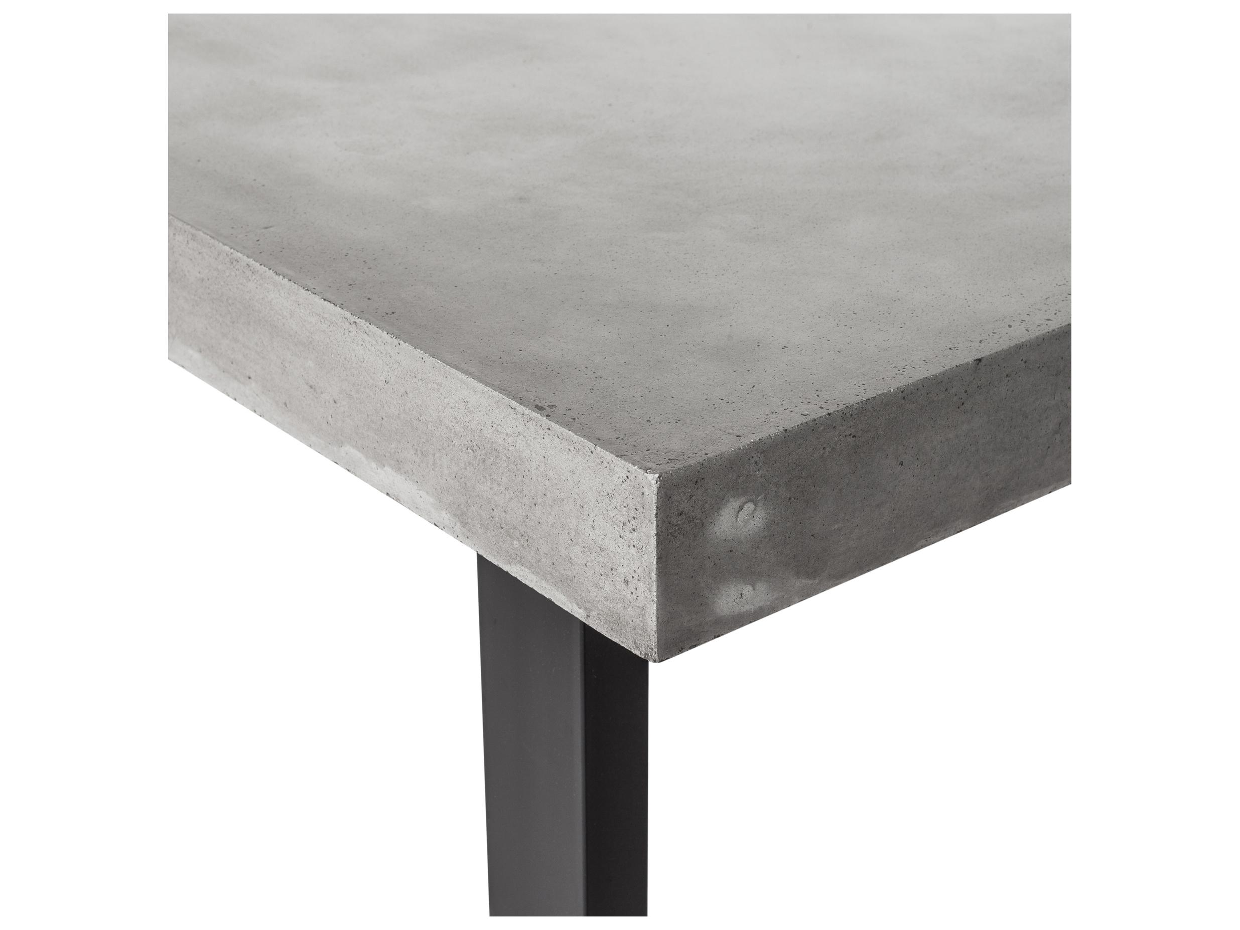 Moe's Home Outdoor Jedrik Large Dining Table Dark Grey