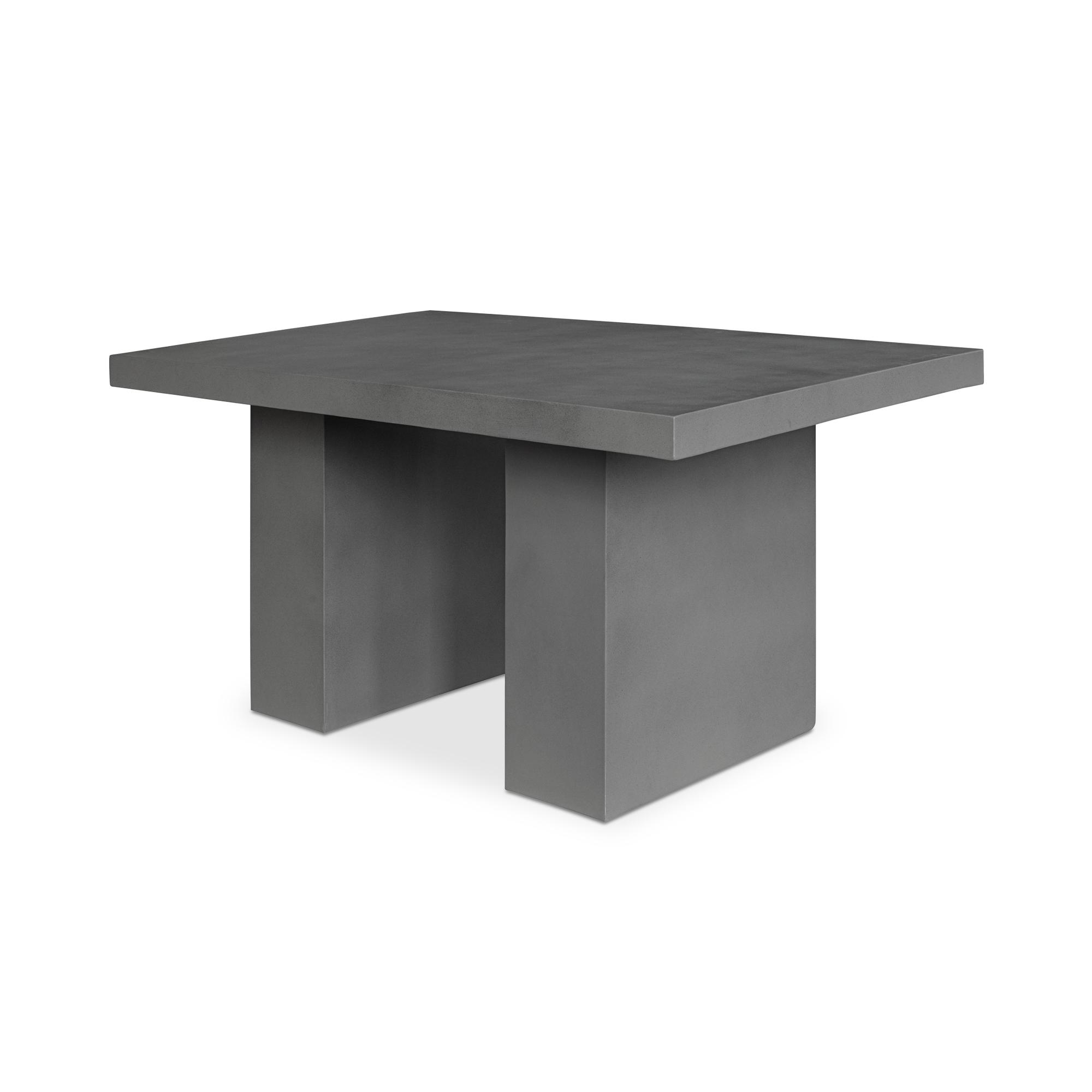 Moe's Home Outdoor Aurelius Dining Table Dark Grey