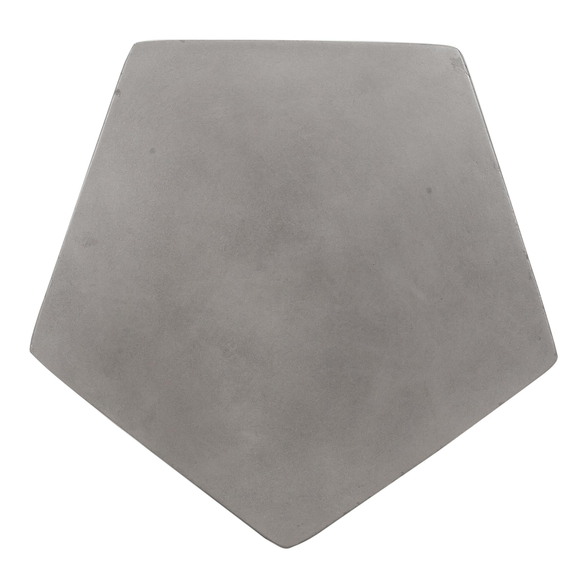 Moe's Home Outdoor Dark Grey Concrete Stool