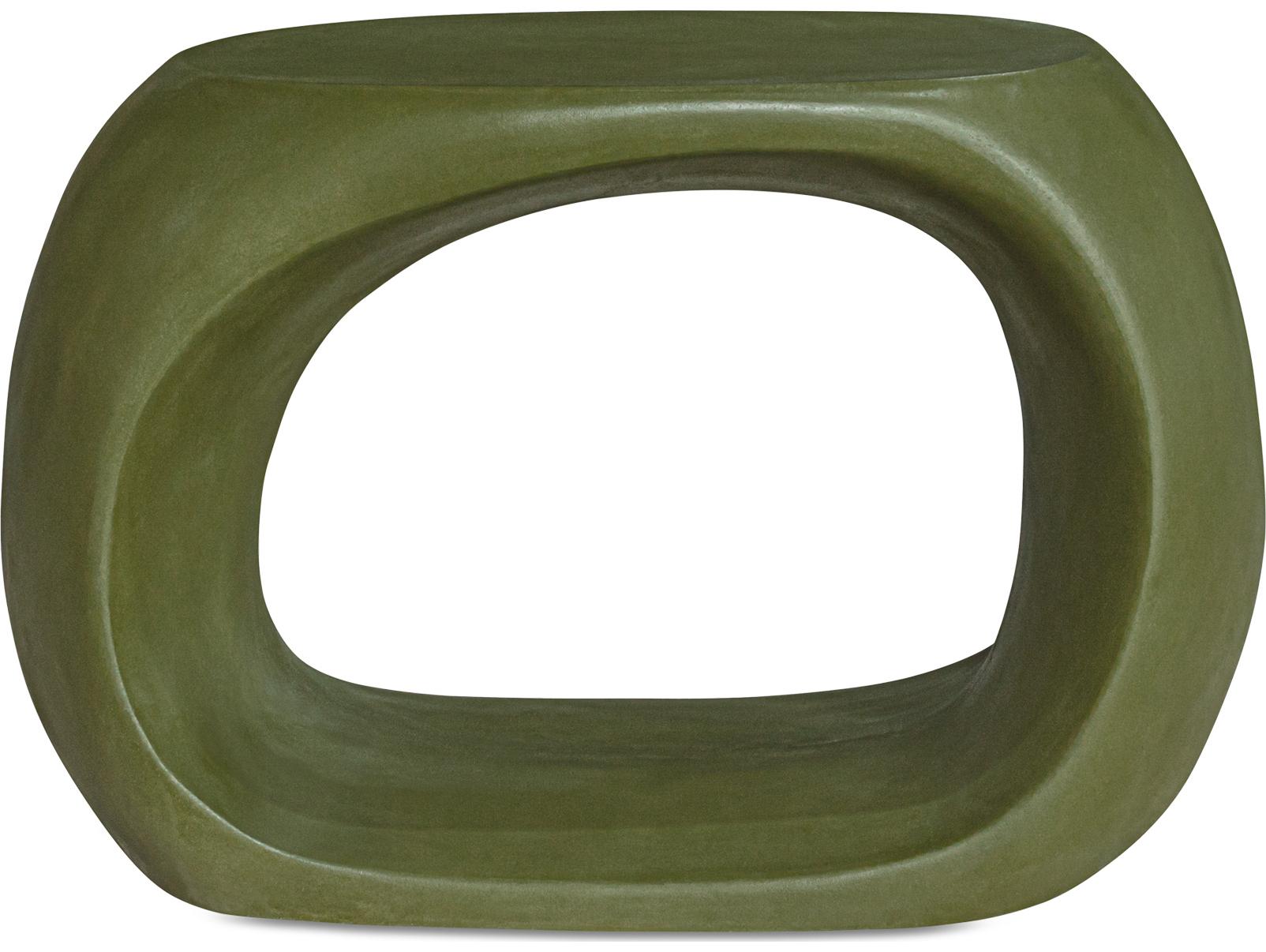 Moe's Home Outdoor Albers Green Concrete Lounge Chair