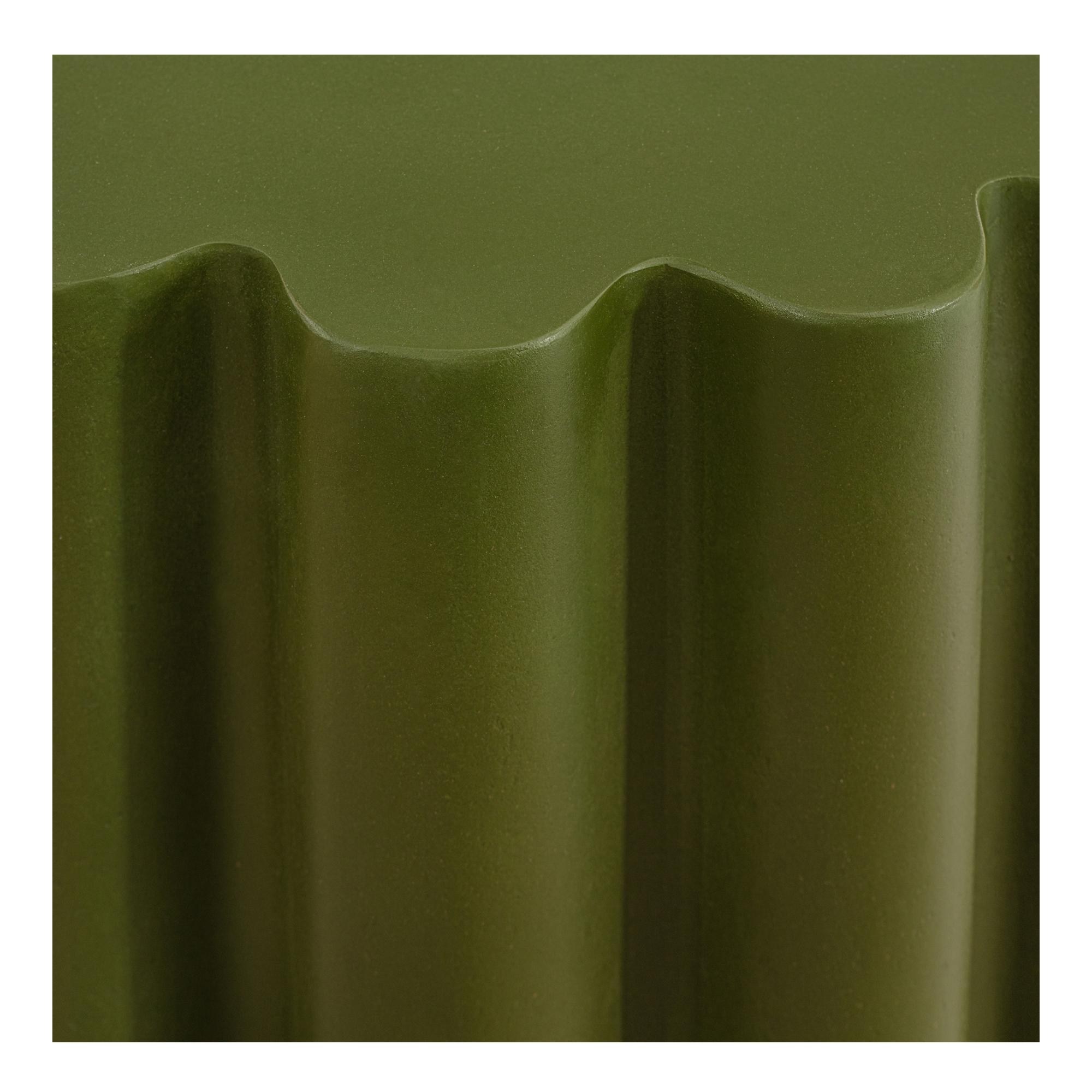 Moe's Home Outdoor Taffy Concrete End Table