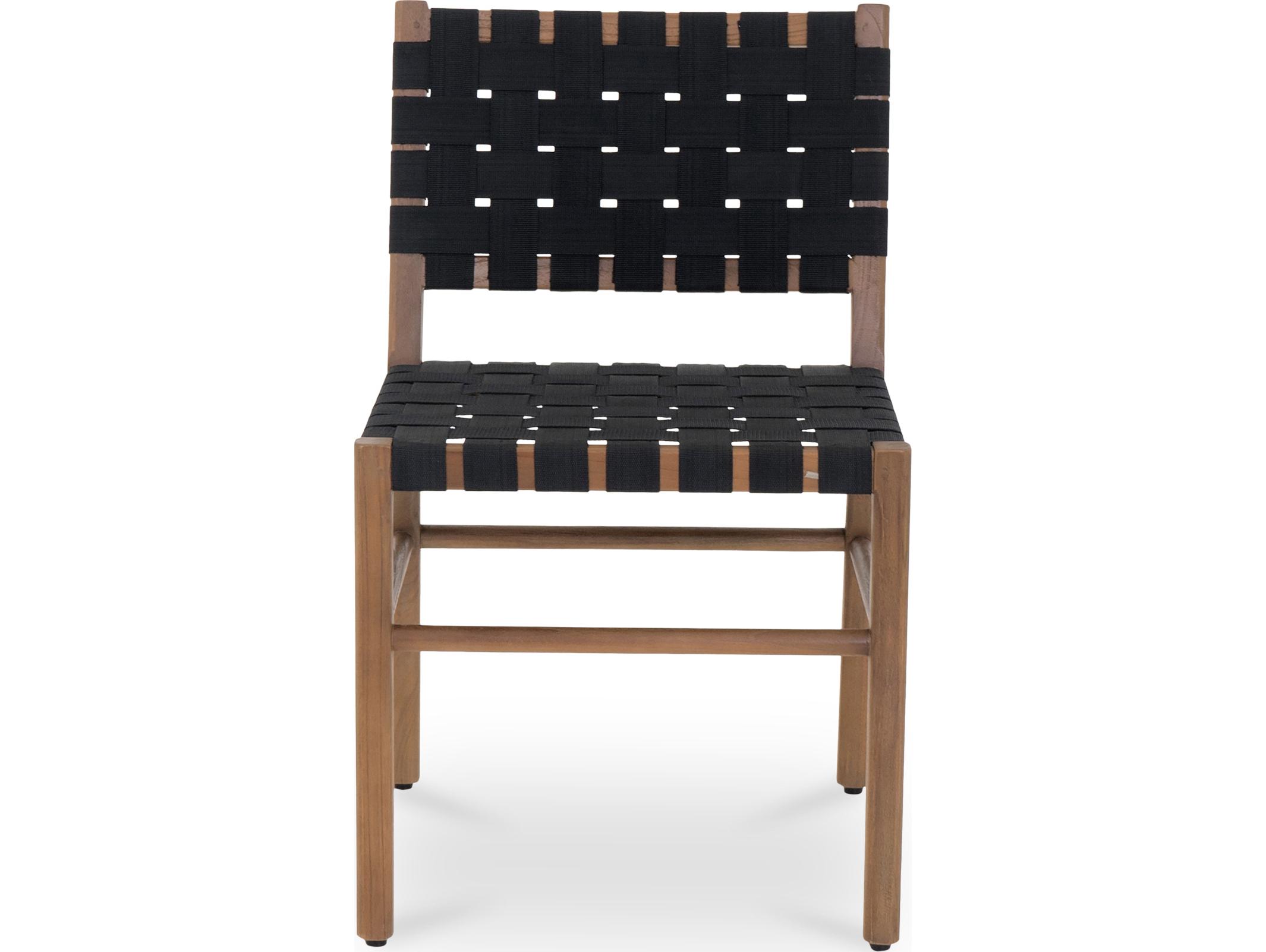 Moe's Home Outdoor Mira Black Dining Chair