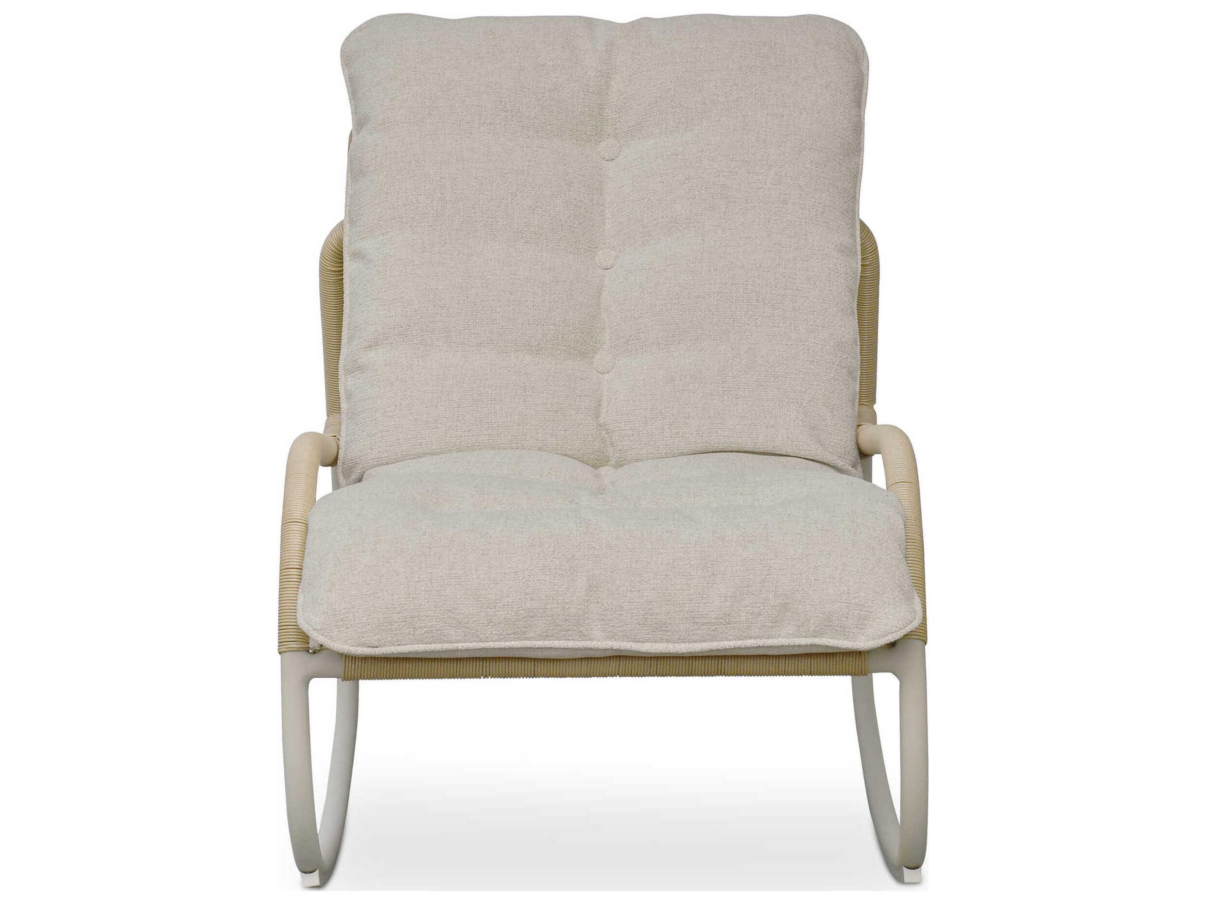 Moe's Home Outdoor Lyra Beige Wicker Lounge Chair