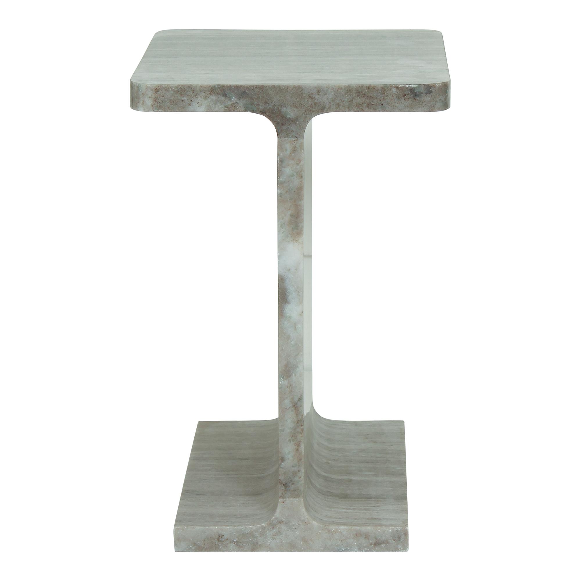 Moe's Home Outdoor Tullia Stone Rectangular End Table