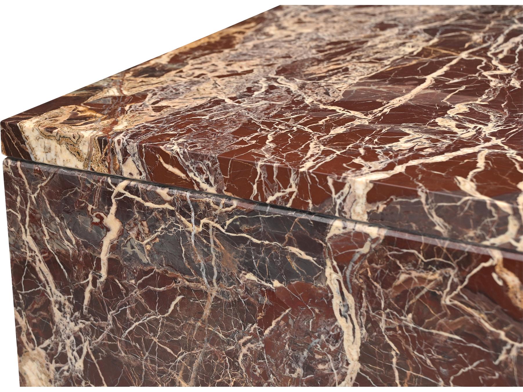 Moe's Home Outdoor Rosa Stone Rectangular Coffee Table