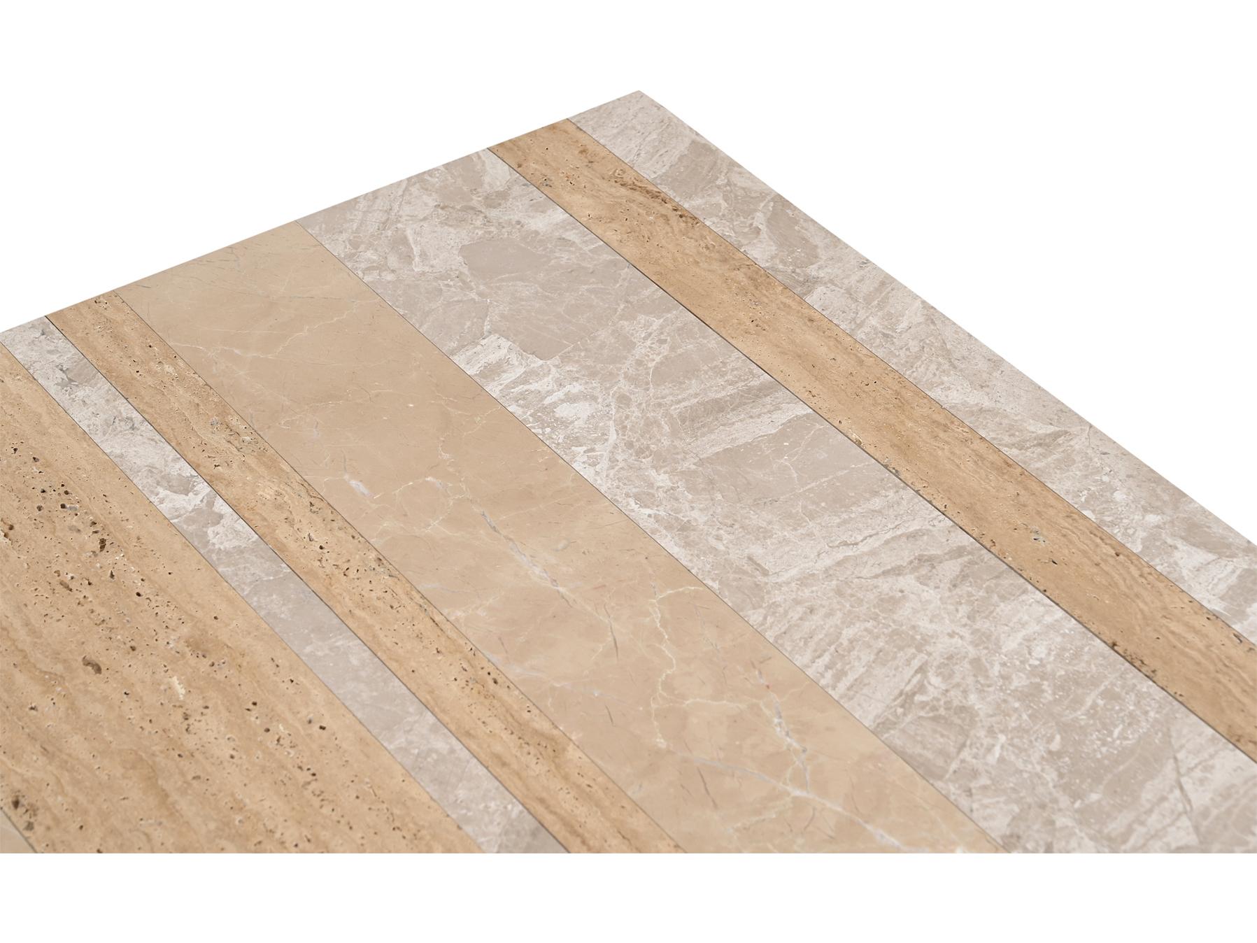 Moe's Home Outdoor Rosa Stone Rectangular Coffee Table