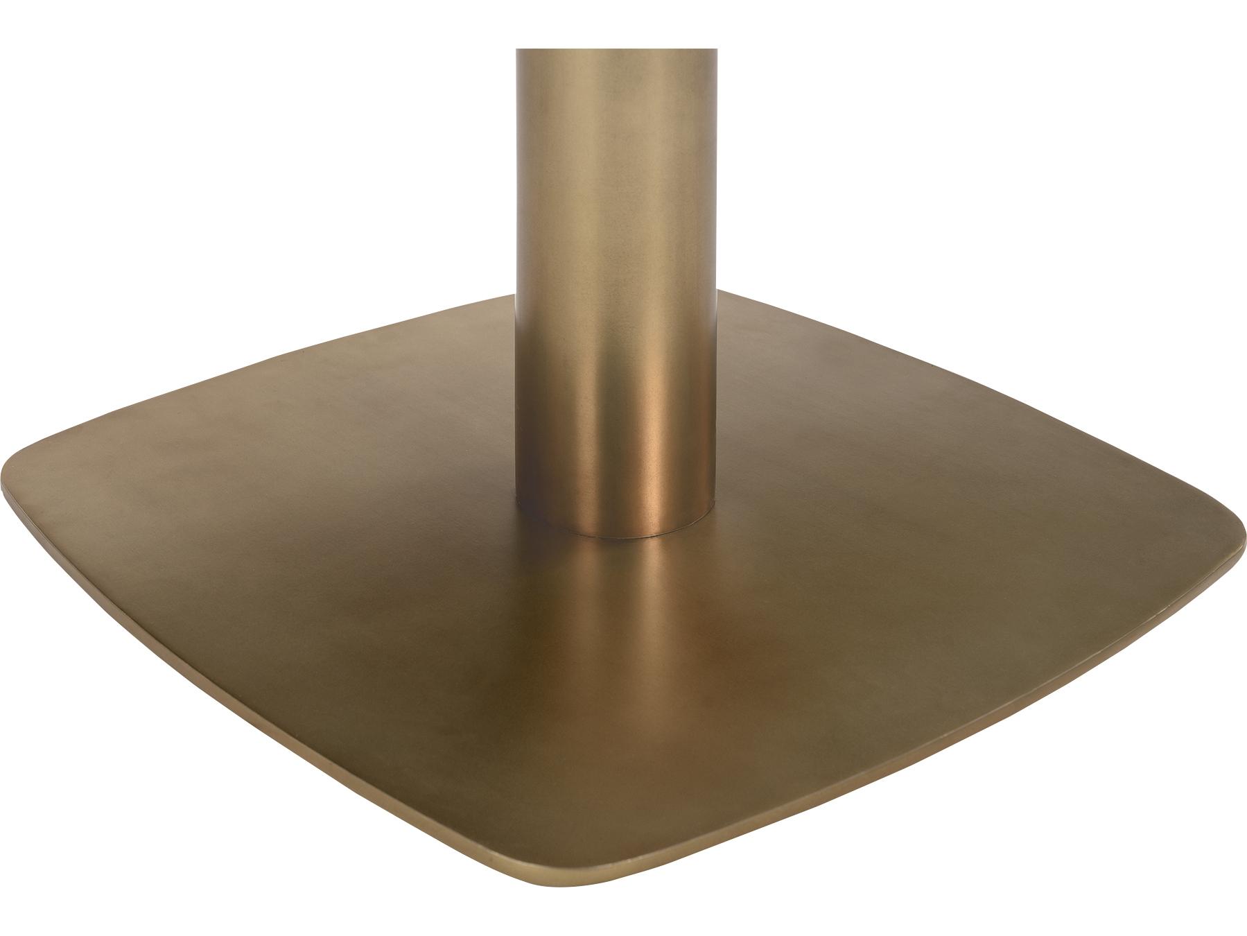 Moe's Home Outdoor Celeste Green Metal Square Dining Table