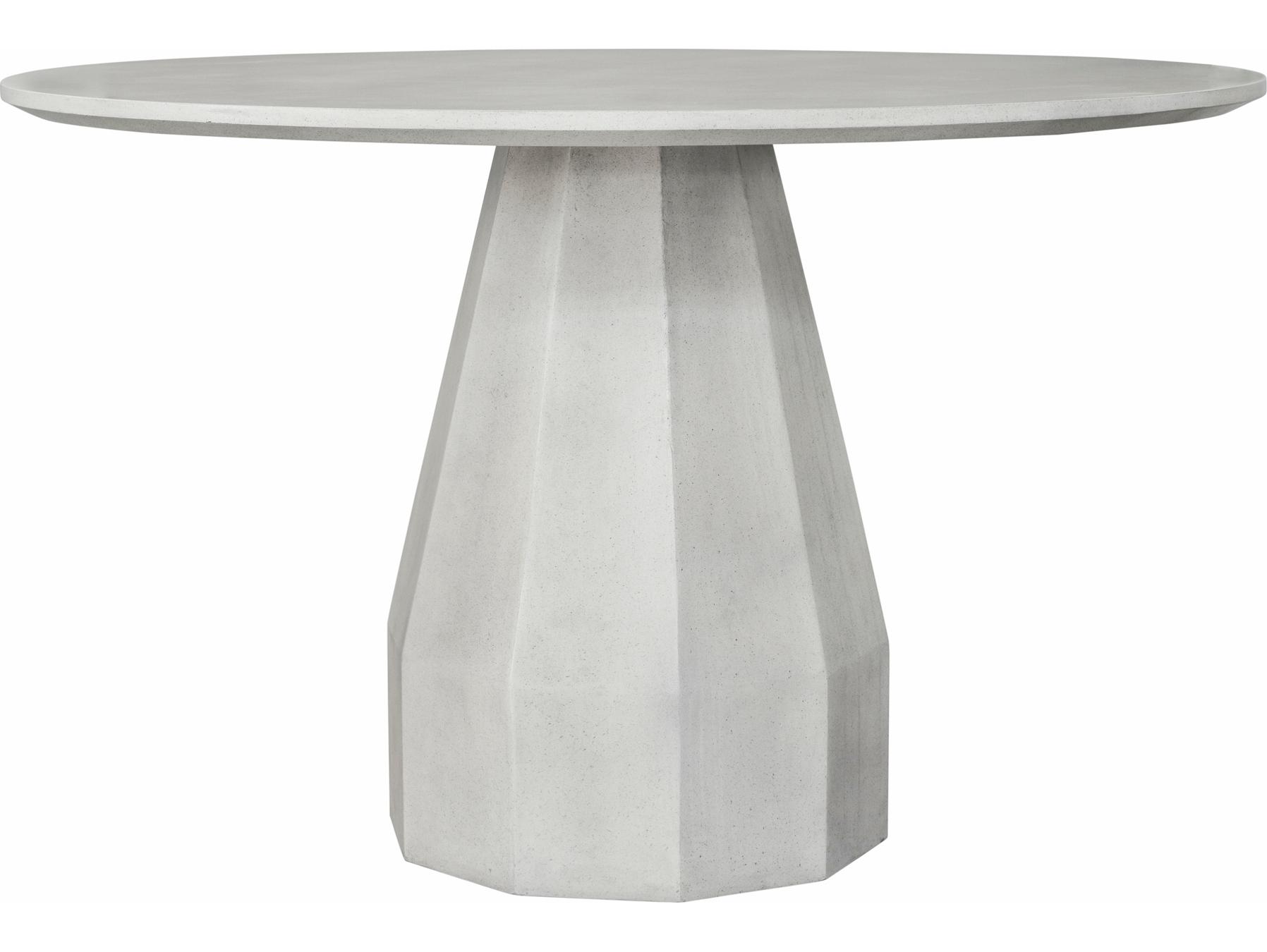 Moe's Home Outdoor Templo Dining Table Antique White