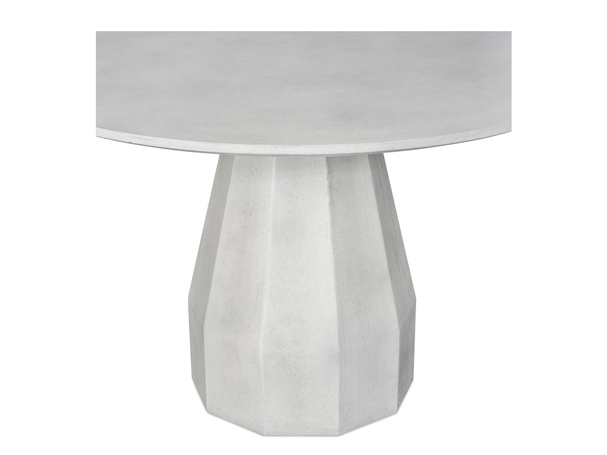 Moe's Home Outdoor Templo Dining Table Antique White