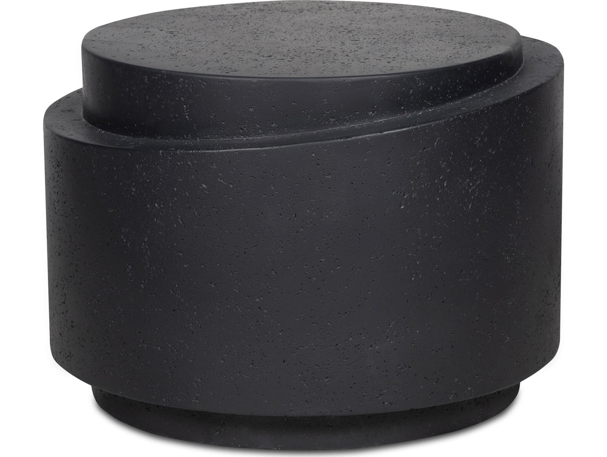 Moe's Home Outdoor Cosmo Accent Table Black