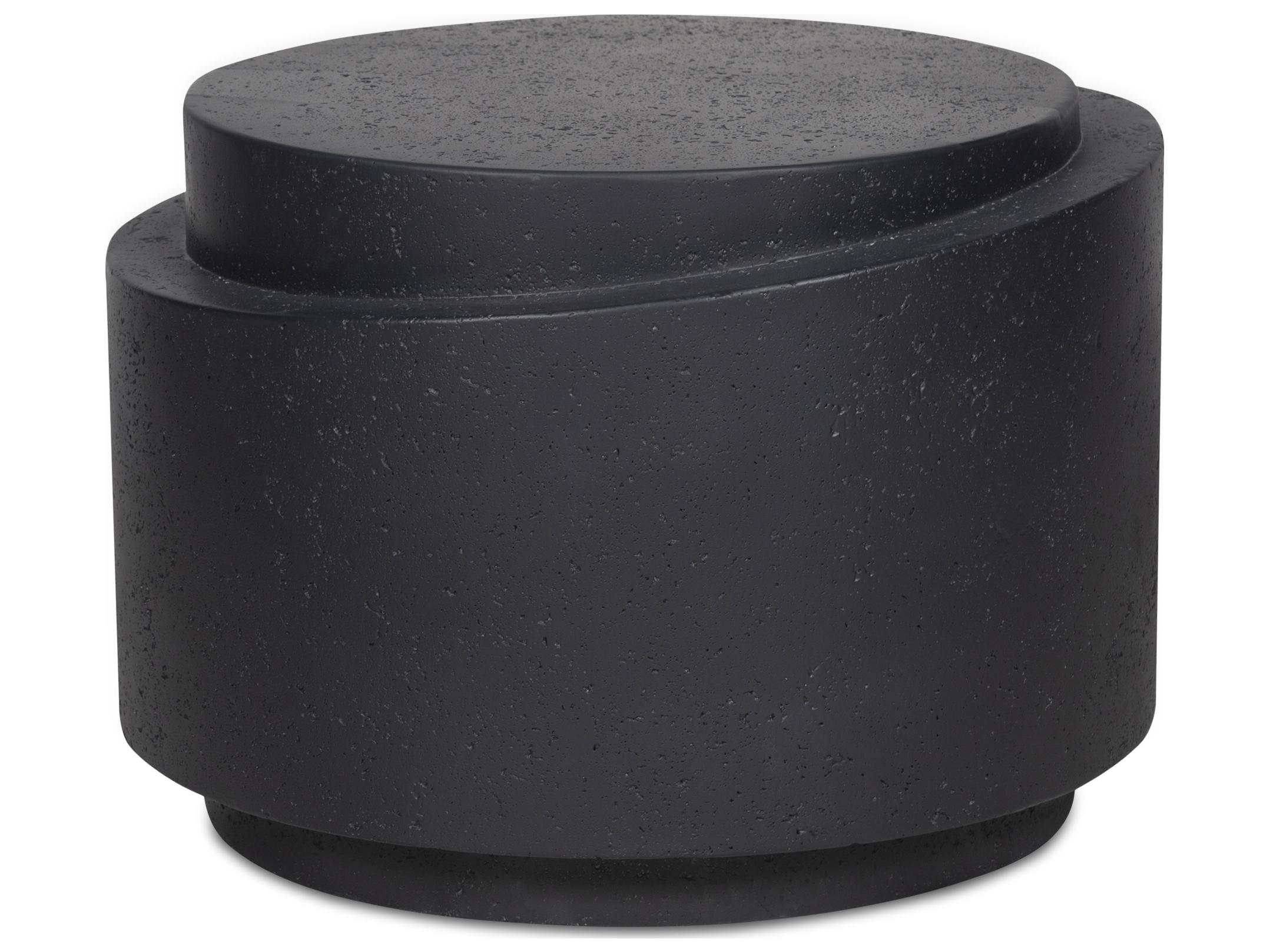 Moe's Home Outdoor Cosmo Accent Table Black