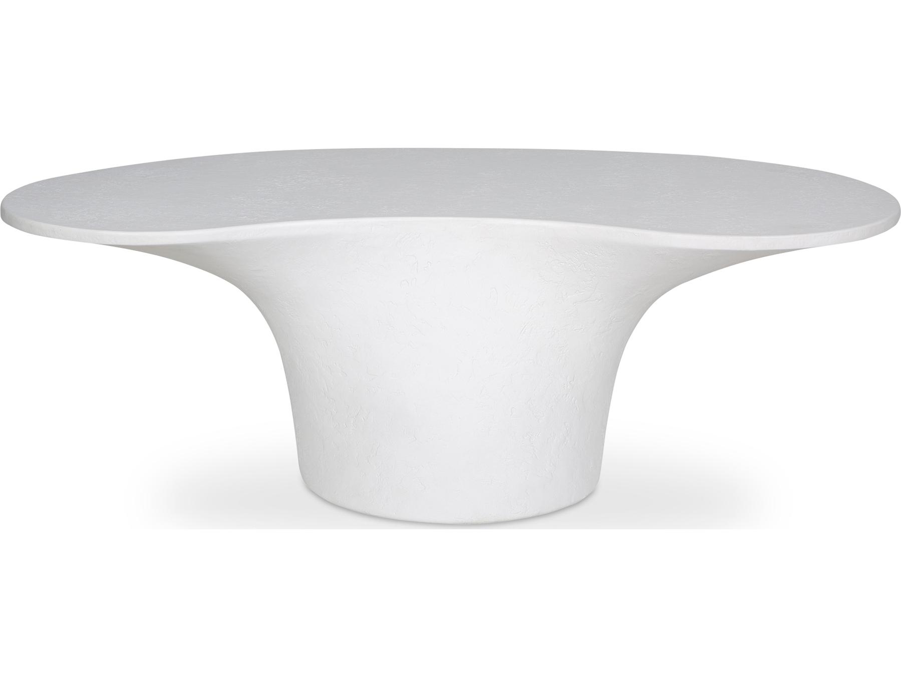Moe's Home Outdoor Yumi Coffee Table White