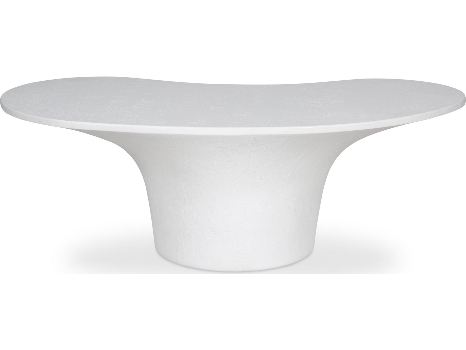 Moe's Home Outdoor Yumi Coffee Table White