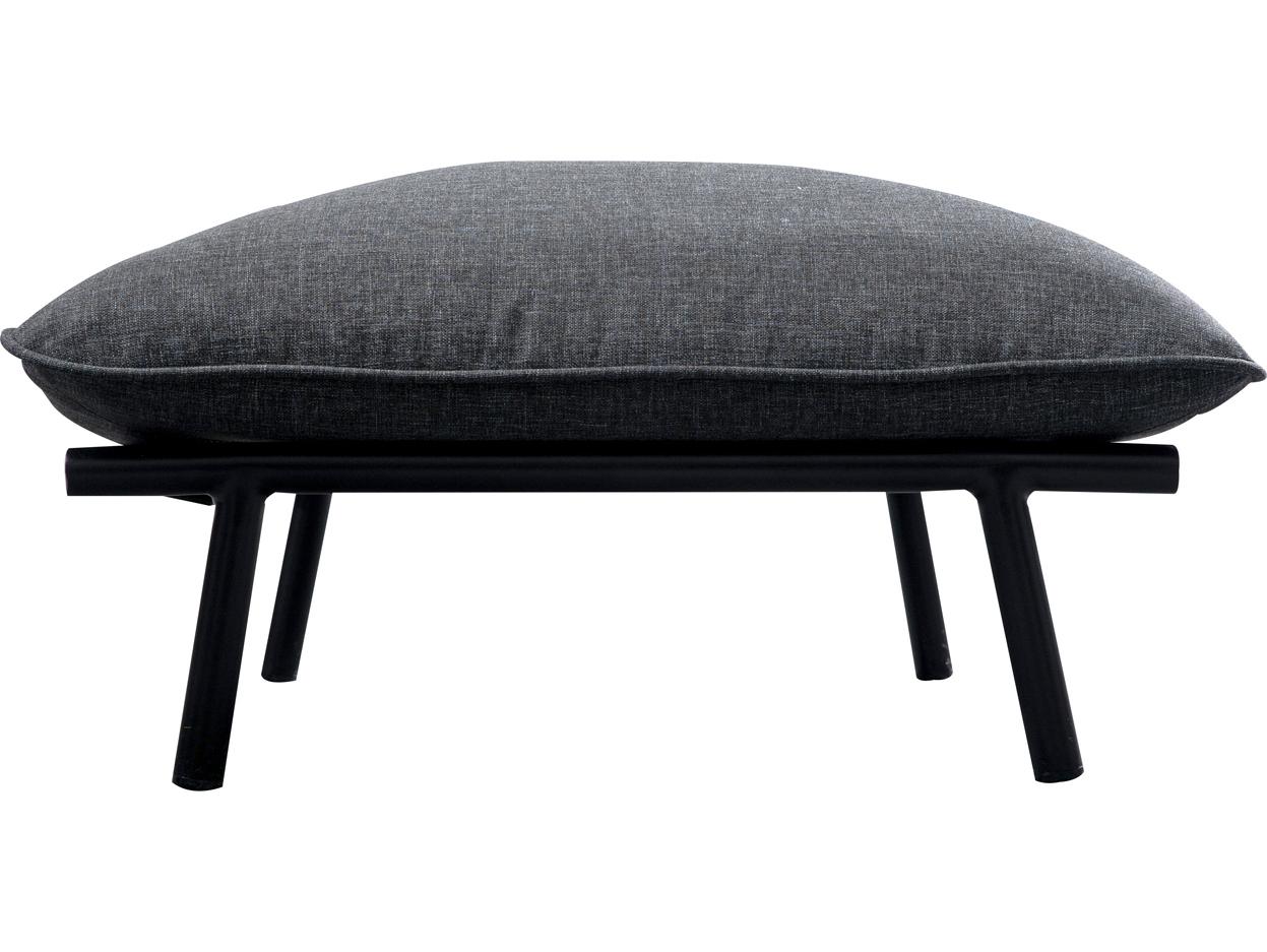 Moe's Home Outdoor Morgan Fabric Cushion Ottoman