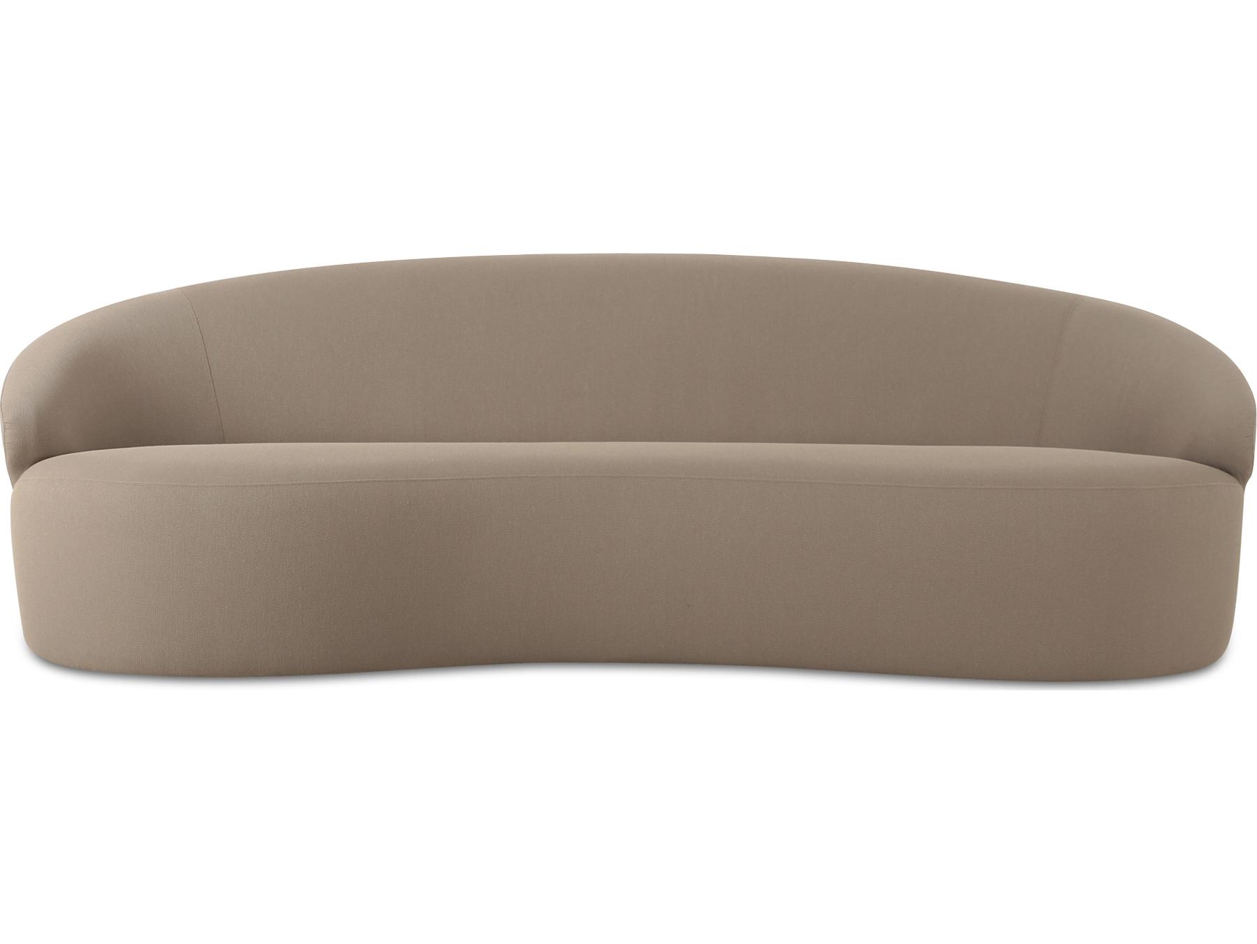 Moe's Home Outdoor Cove Sofa Taupe