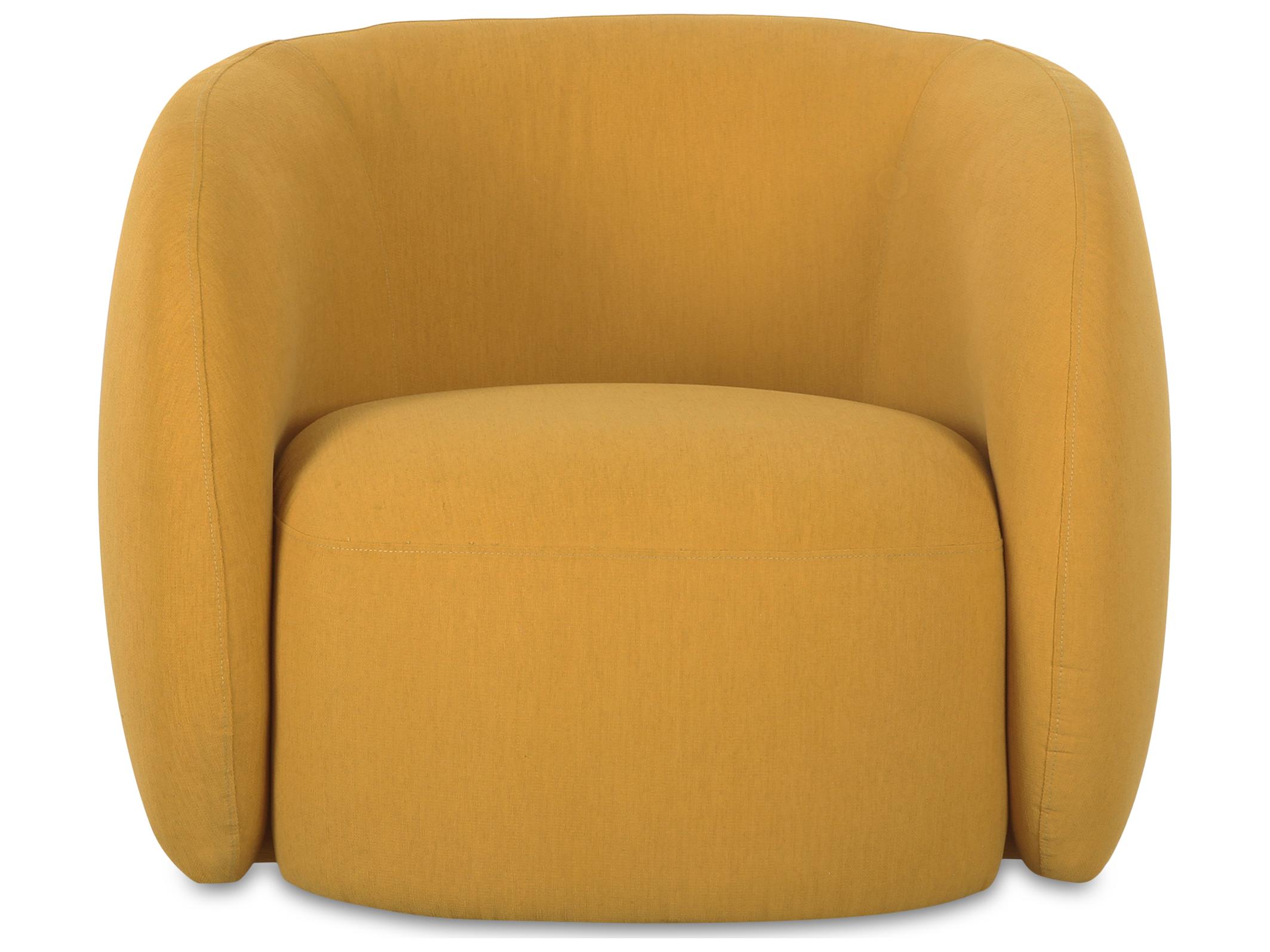 Moe's Home Outdoor Rae Accent Chair Deep Yellow