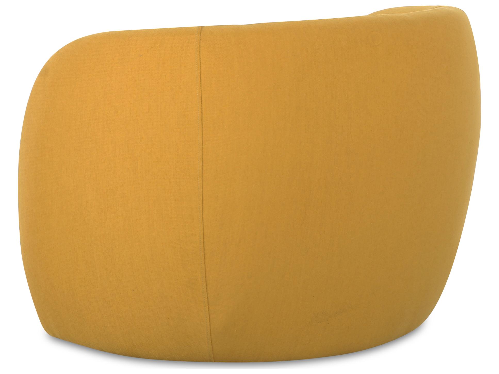 Moe's Home Outdoor Rae Accent Chair Deep Yellow