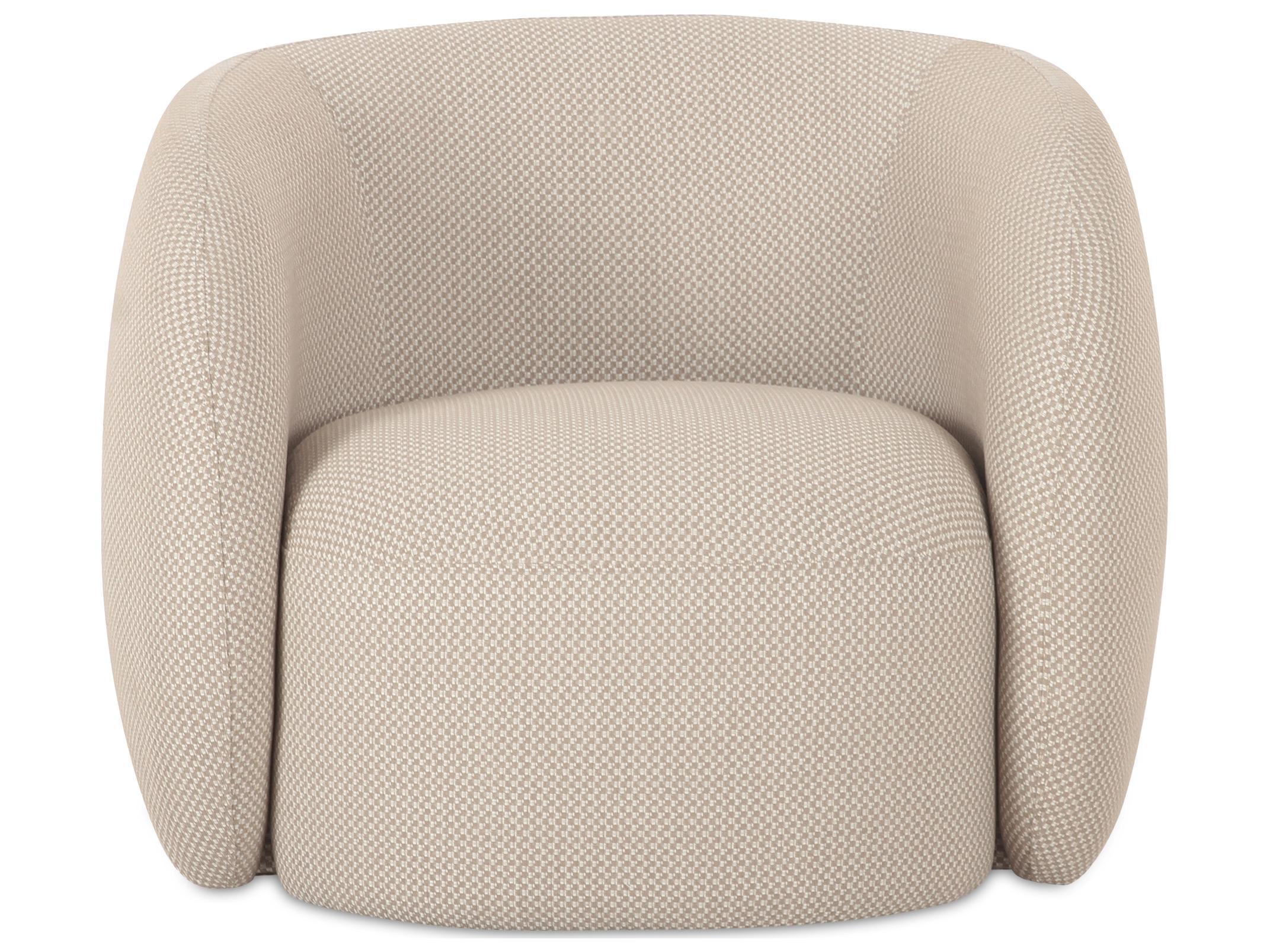 Moe's Home Outdoor Rae Accent Chair Beige Check