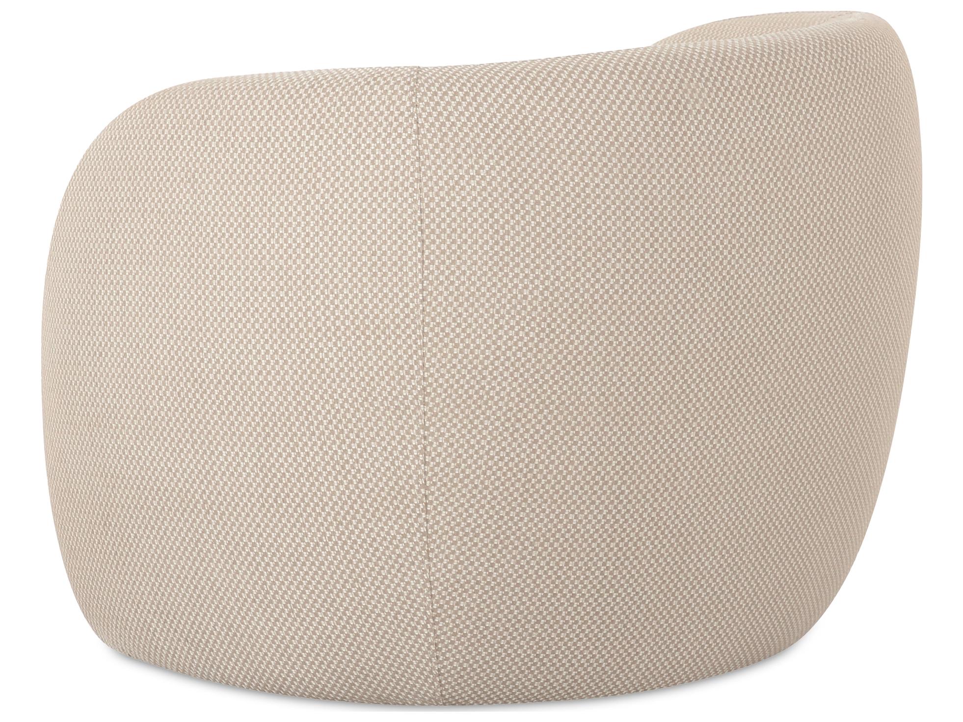Moe's Home Outdoor Rae Accent Chair Beige Check