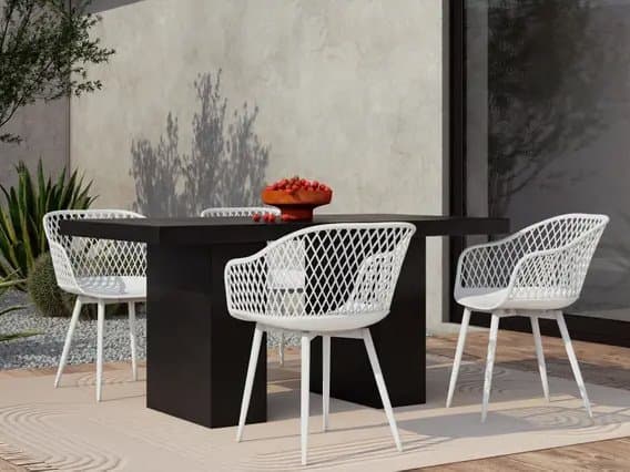 Moe's Home Outdoor Piazza Patio Dining Set