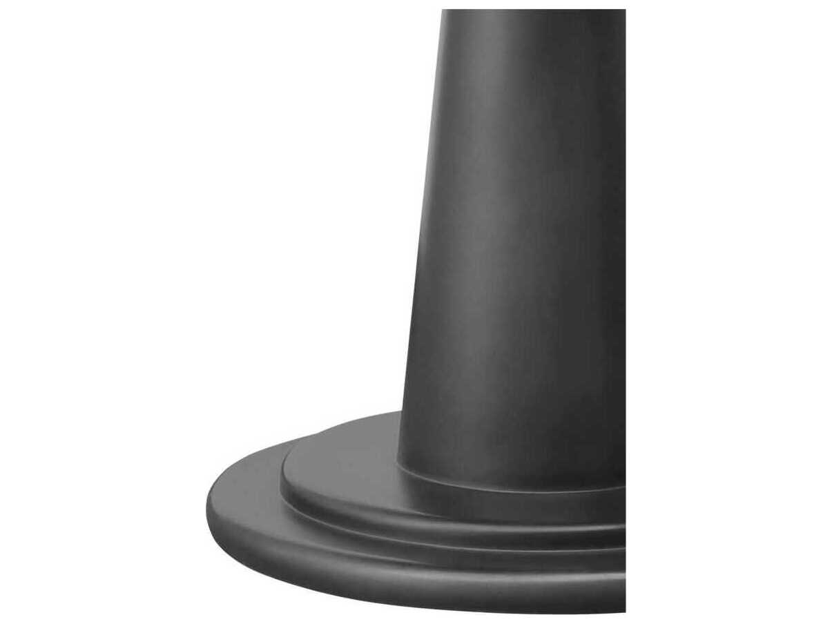 Moe's Home Outdoor Esme White Concrete Round Dining Table